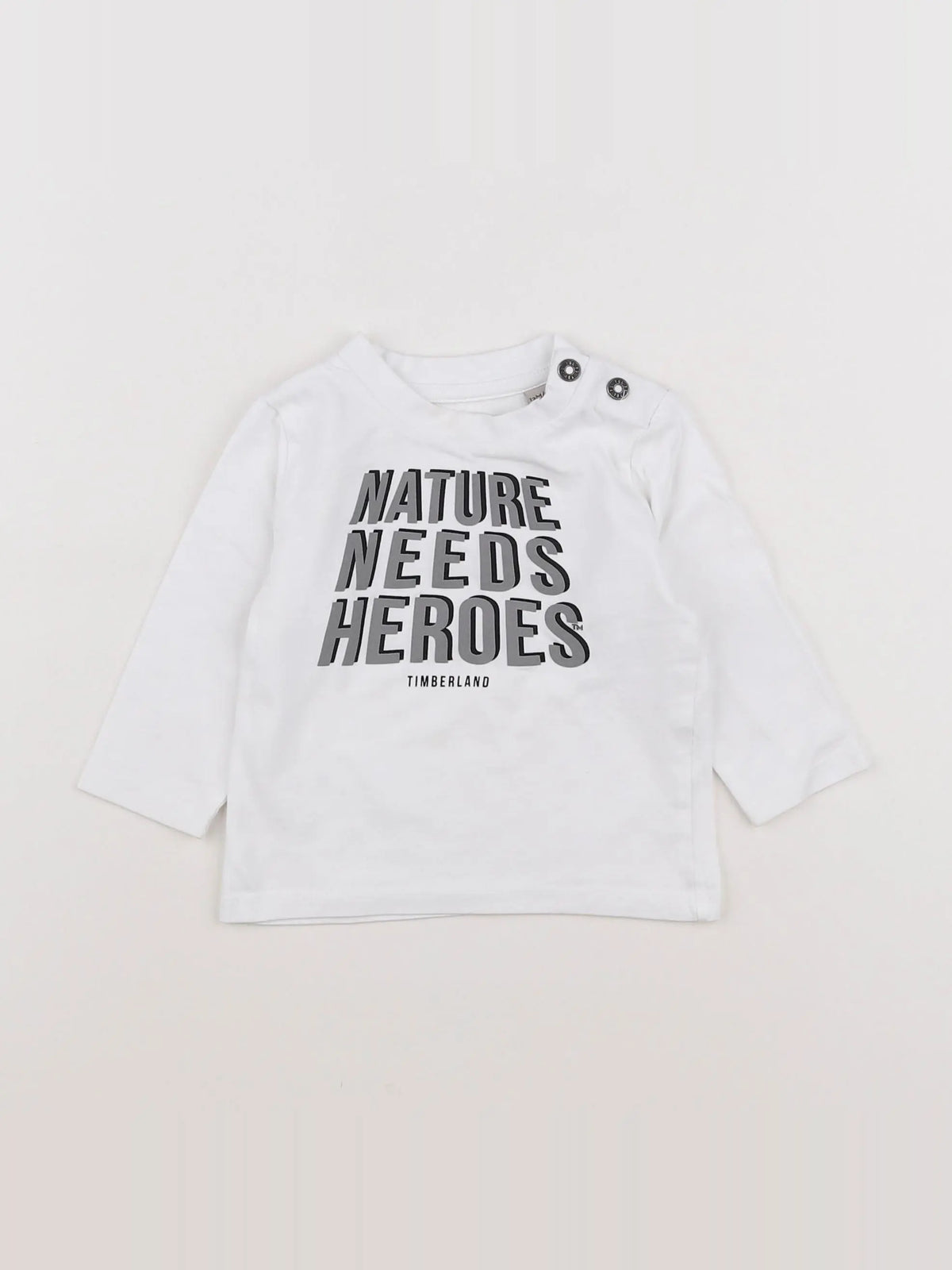 Timberland - tee-shirt blanc - 12 mois