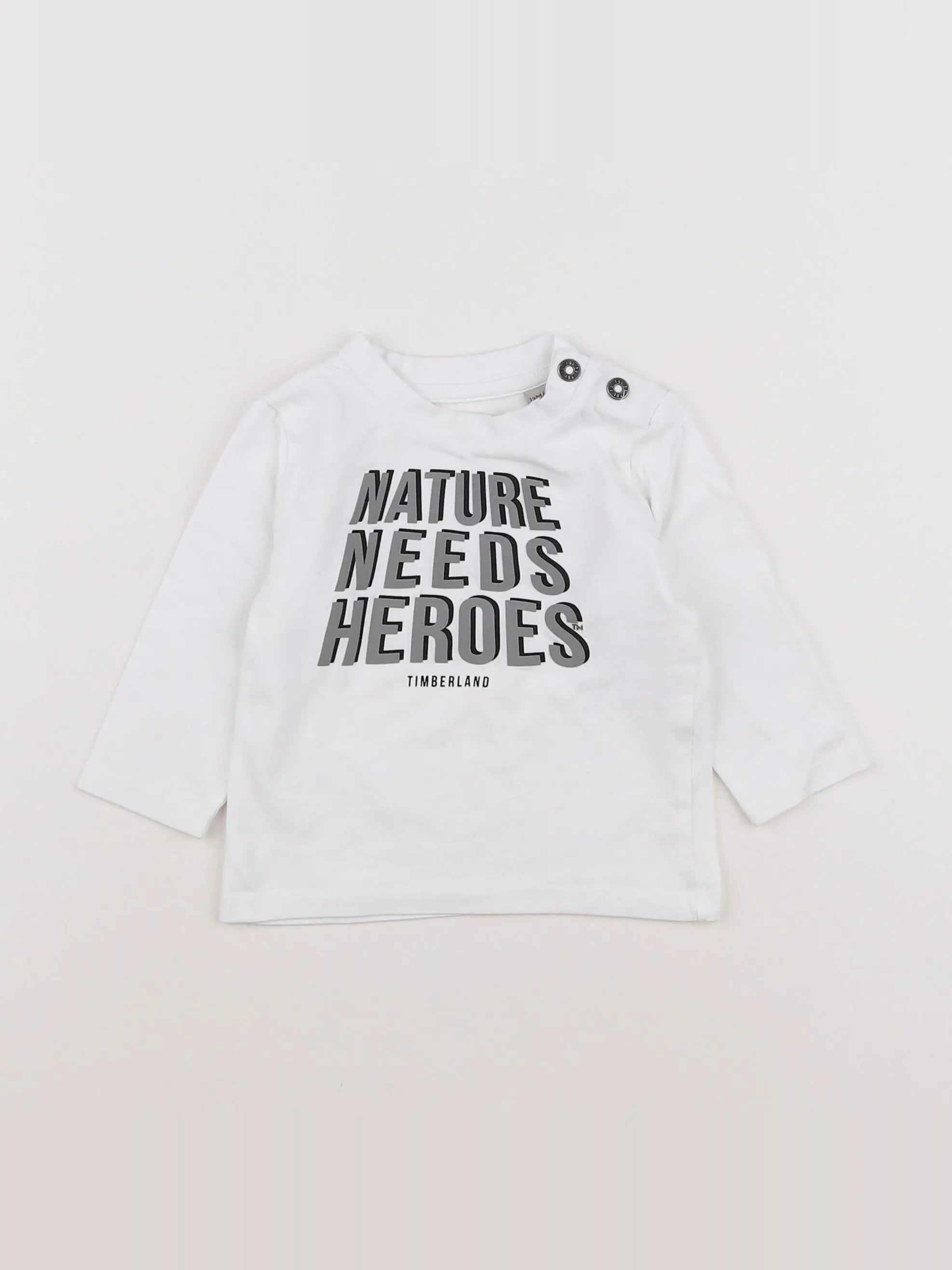 Timberland - tee-shirt blanc - 12 mois