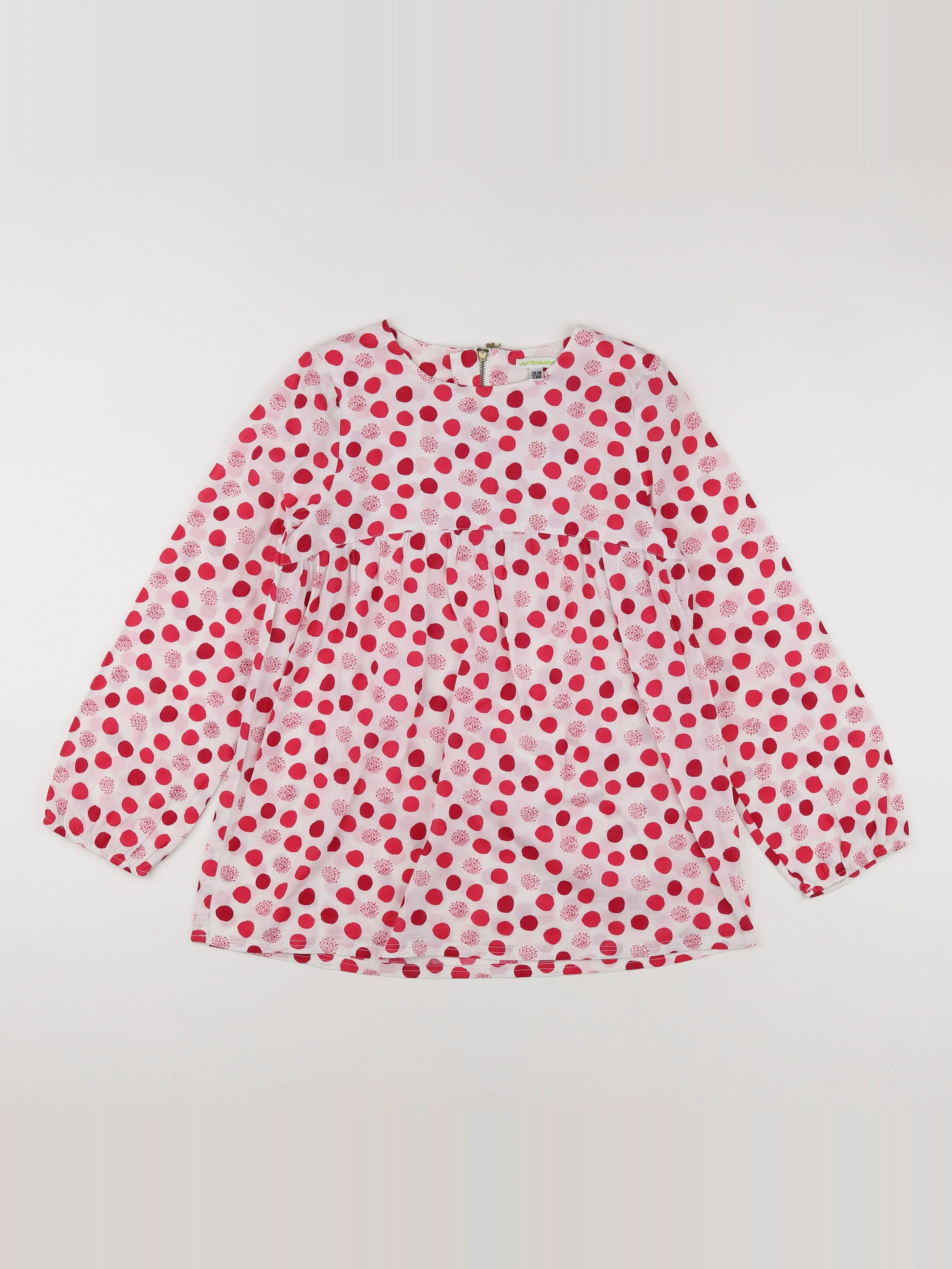 Vertbaudet - blouse multicolore - 12 ans