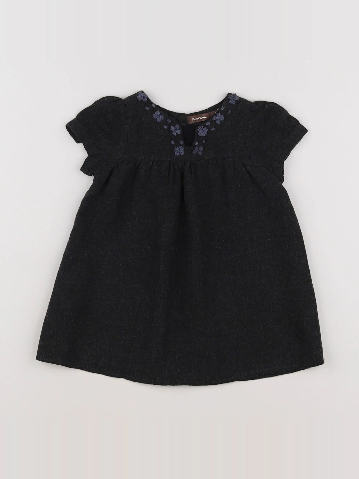 Boutchou - robe gris - 9 mois