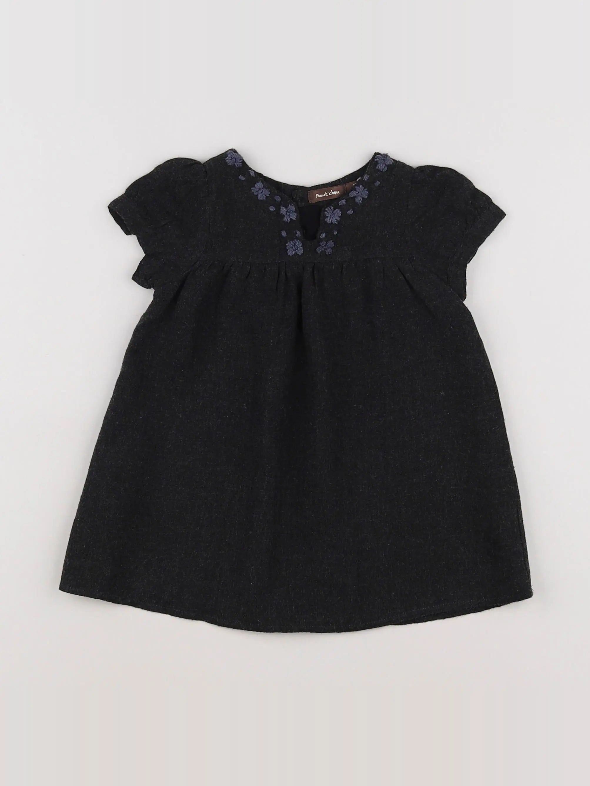 Boutchou - robe gris - 9 mois