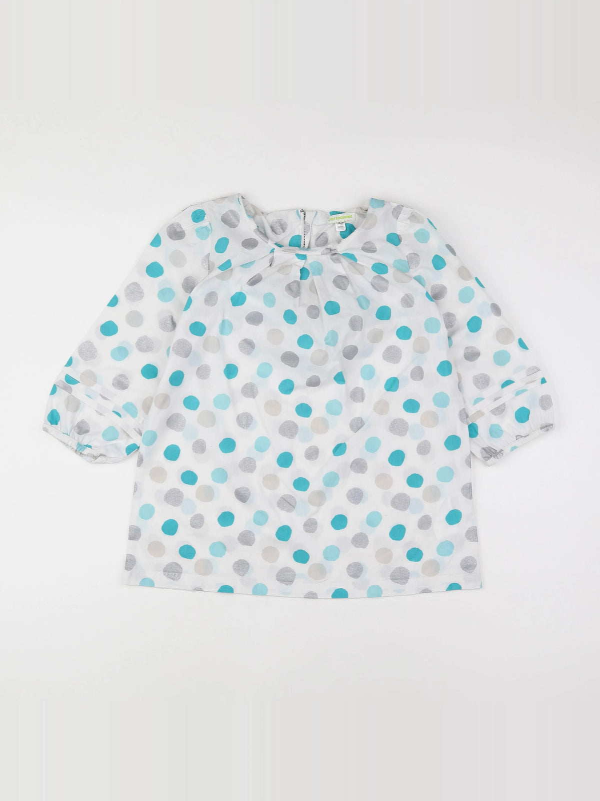 Vertbaudet - blouse bleu - 10 ans