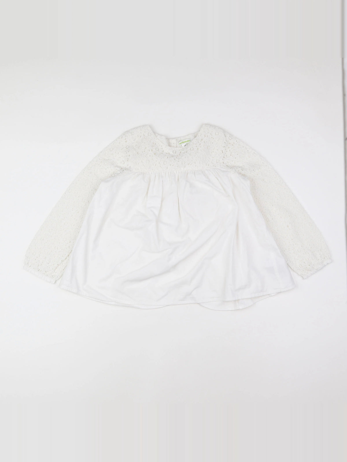 Vertbaudet - blouse blanc - 10 ans