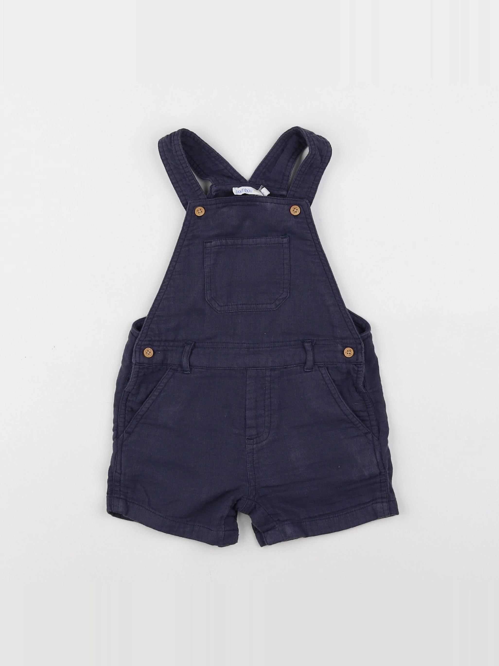 Boutchou - salopette bleu - 12 mois