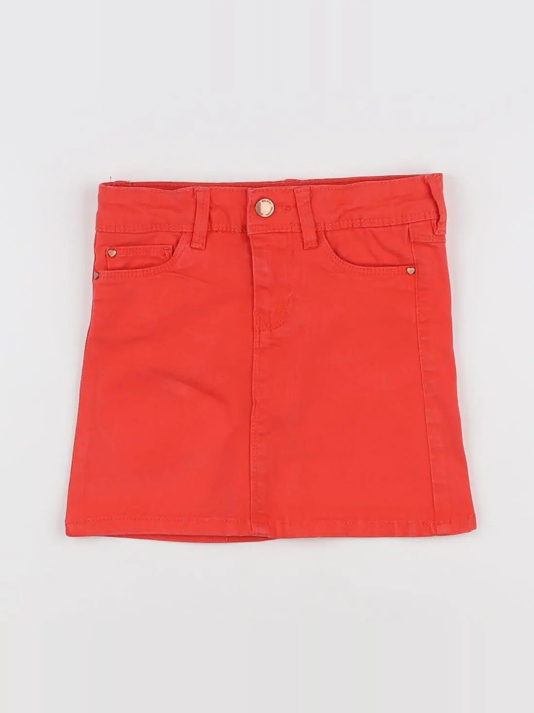 Okaidi - jupe orange - 4 ans