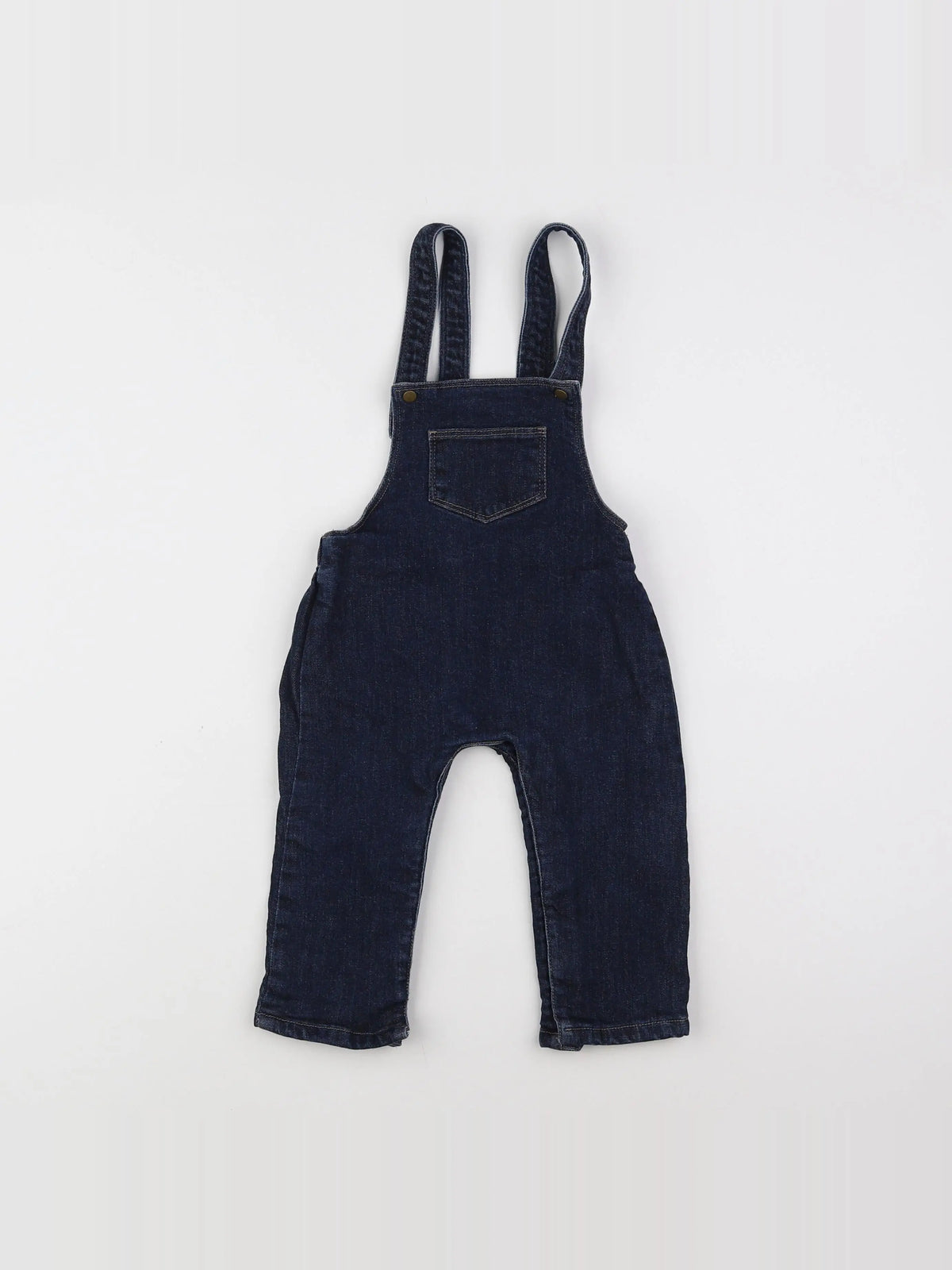 Boutchou - salopette doublé bleu - 12 mois