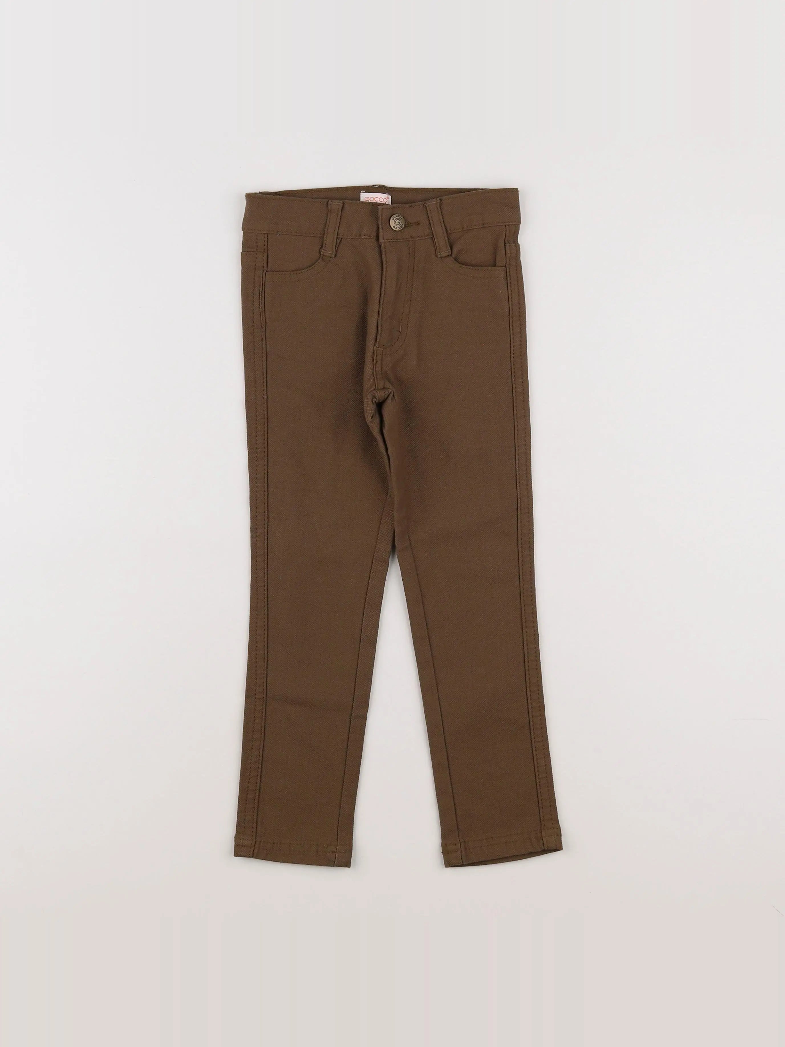 Gocco - pantalon marron - 12 mois à 2 ans