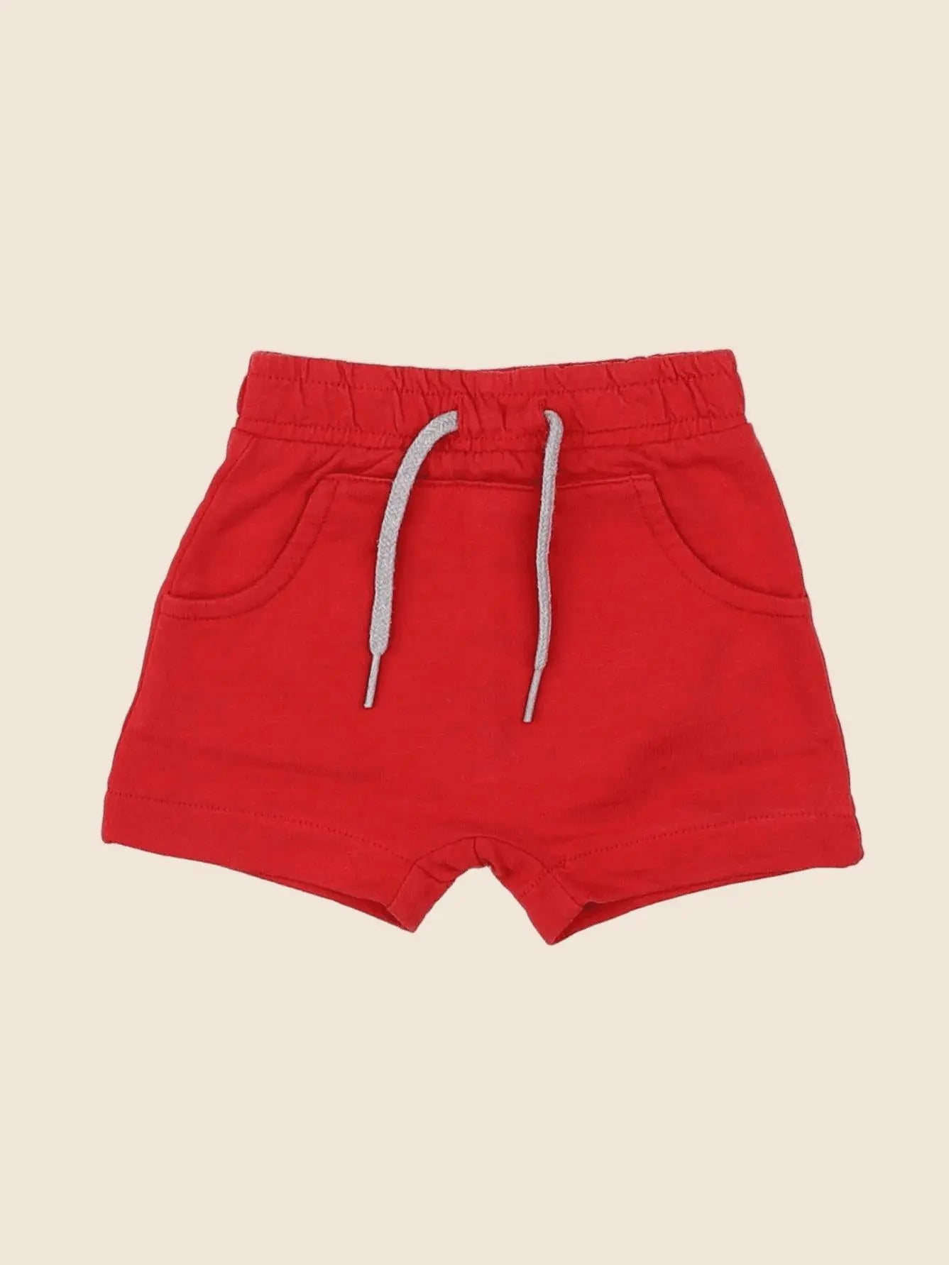 Vertbaudet - short rouge - 3 mois