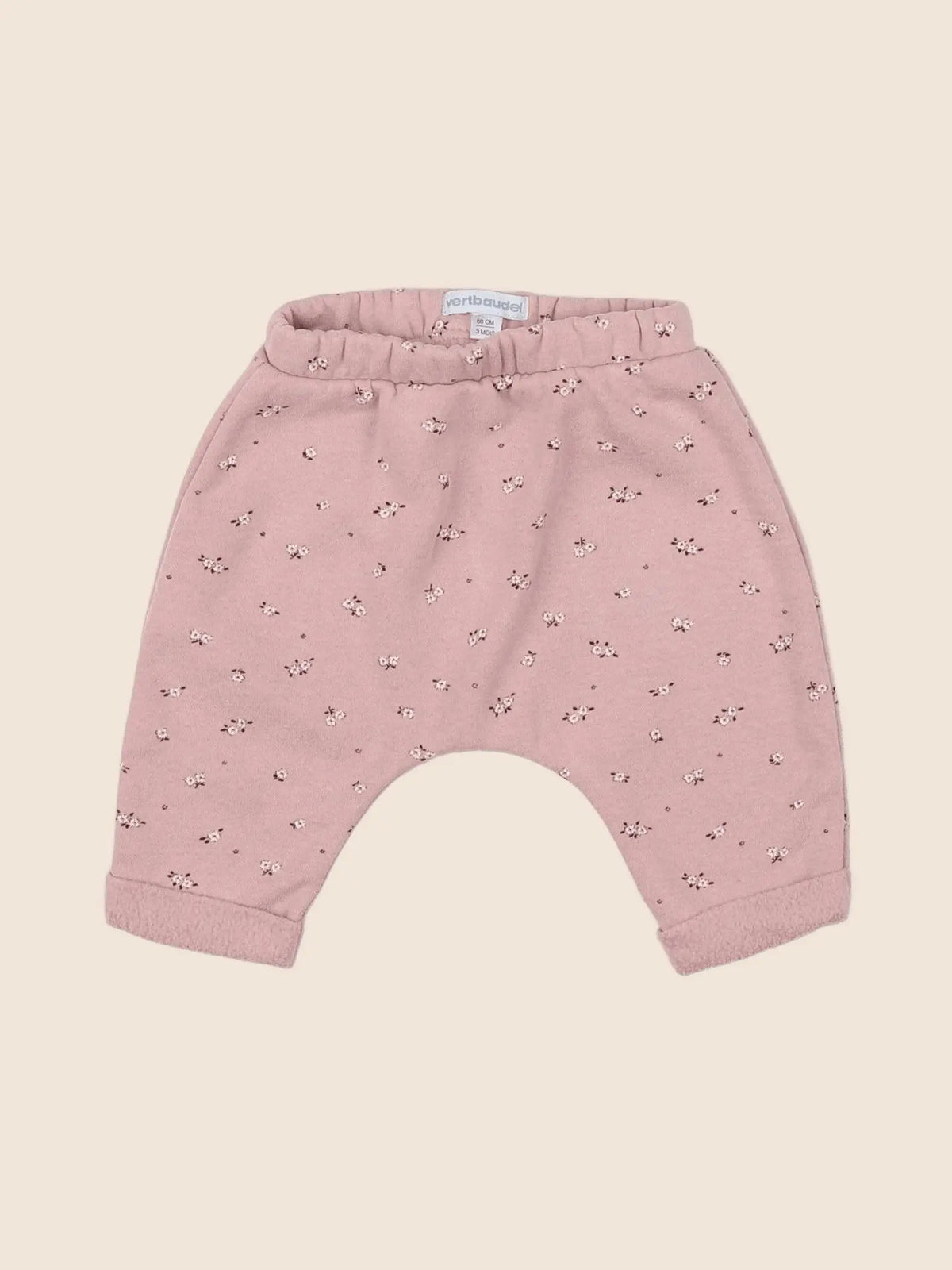 Vertbaudet - jogging rose - 3 mois