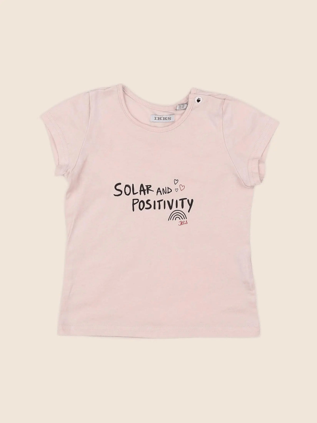 IKKS - tee-shirt rose - 18 mois
