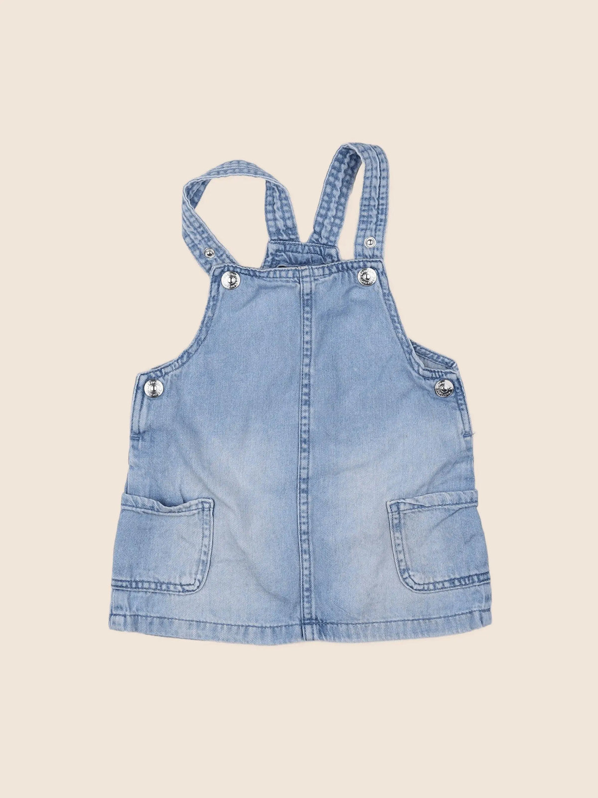 H&M - robe bleu - 9 mois