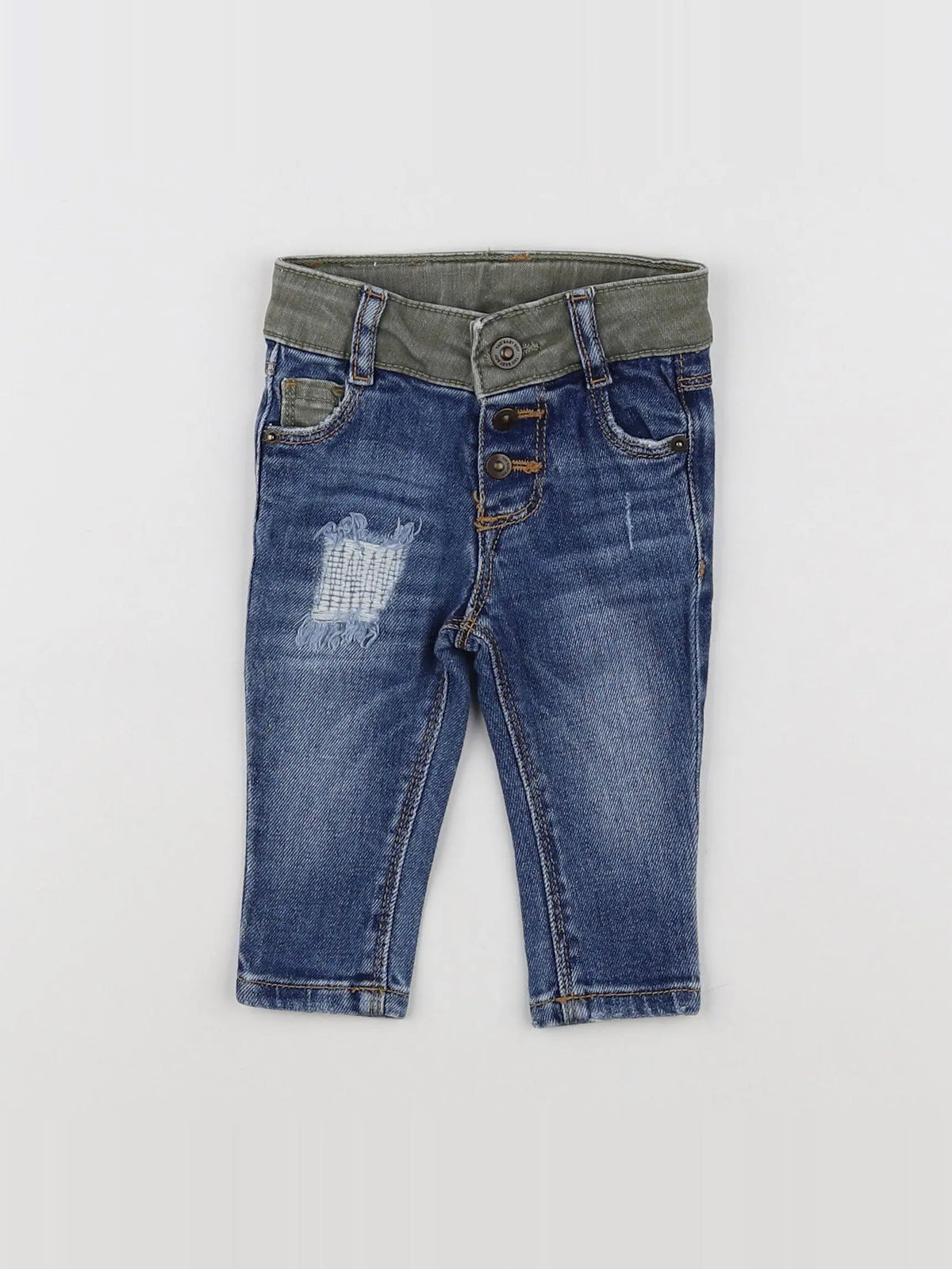 Tape à l'oeil - jean bleu - 3 mois