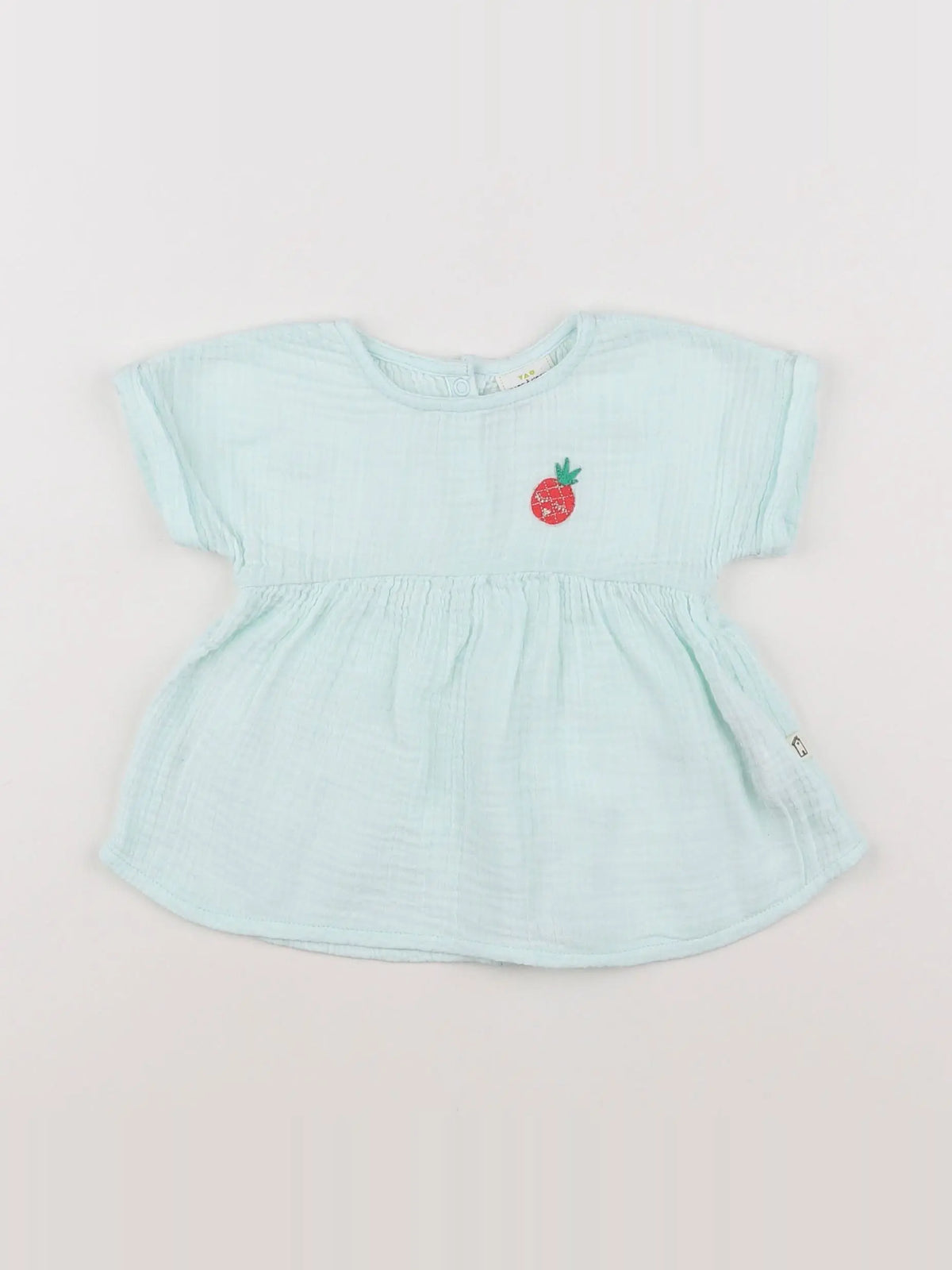 Tape à l'oeil - blouse bleu - 12 mois