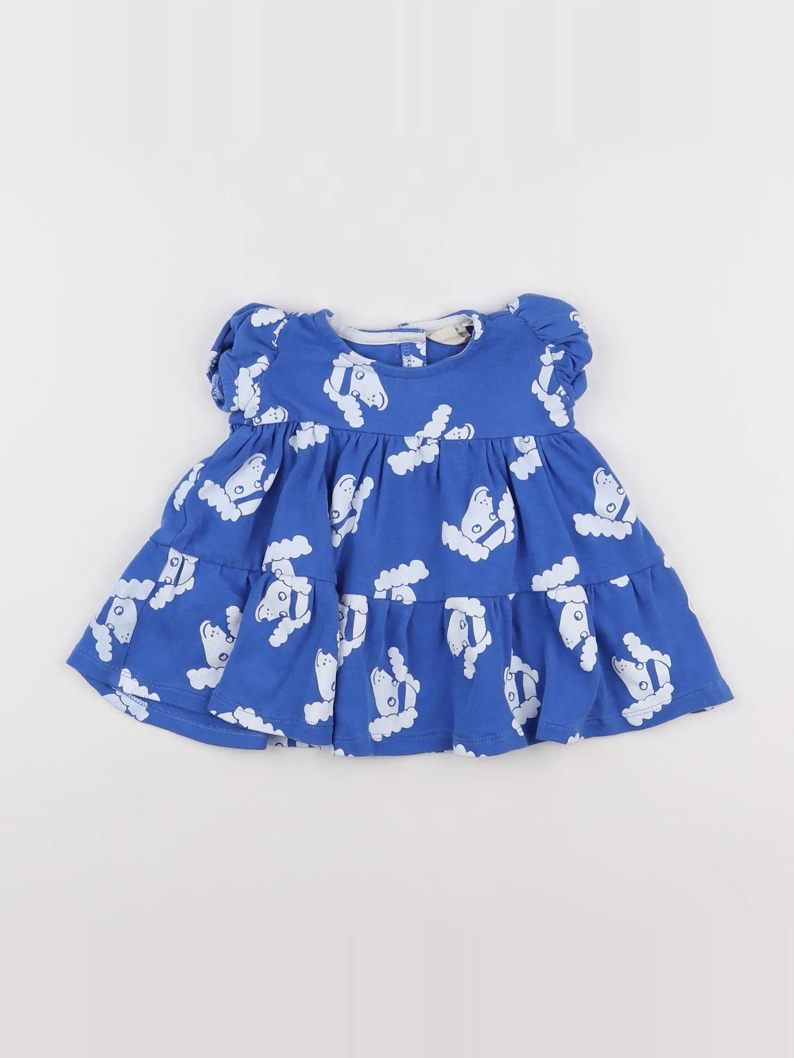 Maison Tadaboum - robe bleu - 6 mois