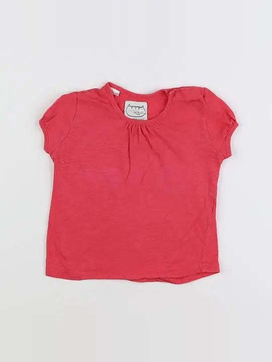 Zara - tee-shirt rose - 9/12 mois