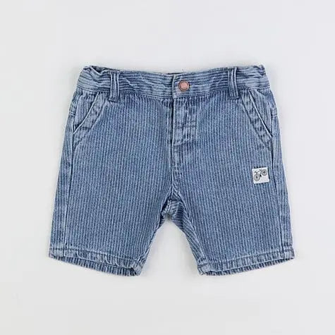 Vertbaudet - short bleu - 6 mois