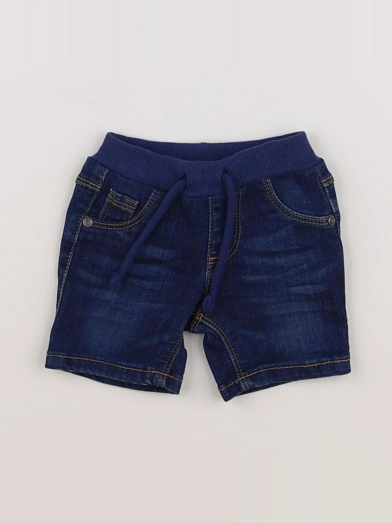 Tape à l'oeil - short bleu - 3 mois