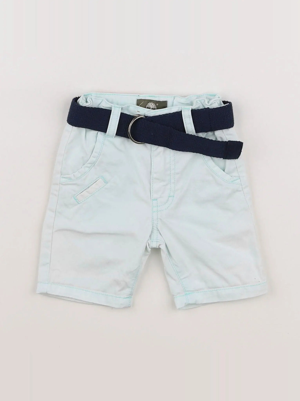 Timberland - short bleu - 6 mois