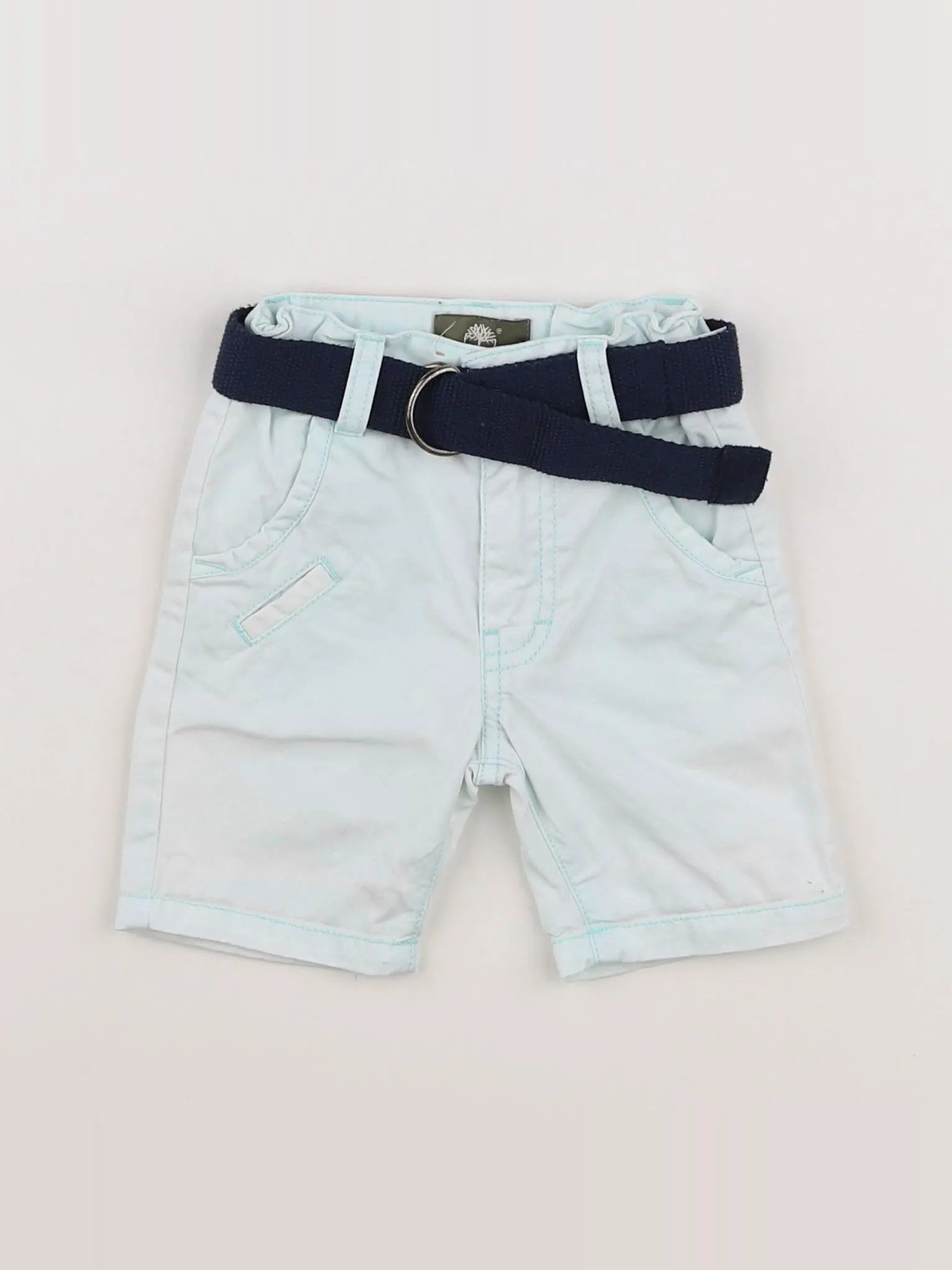 Timberland - short bleu - 6 mois