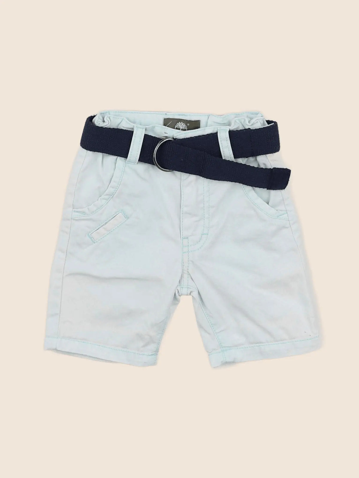 Timberland - short bleu - 6 mois