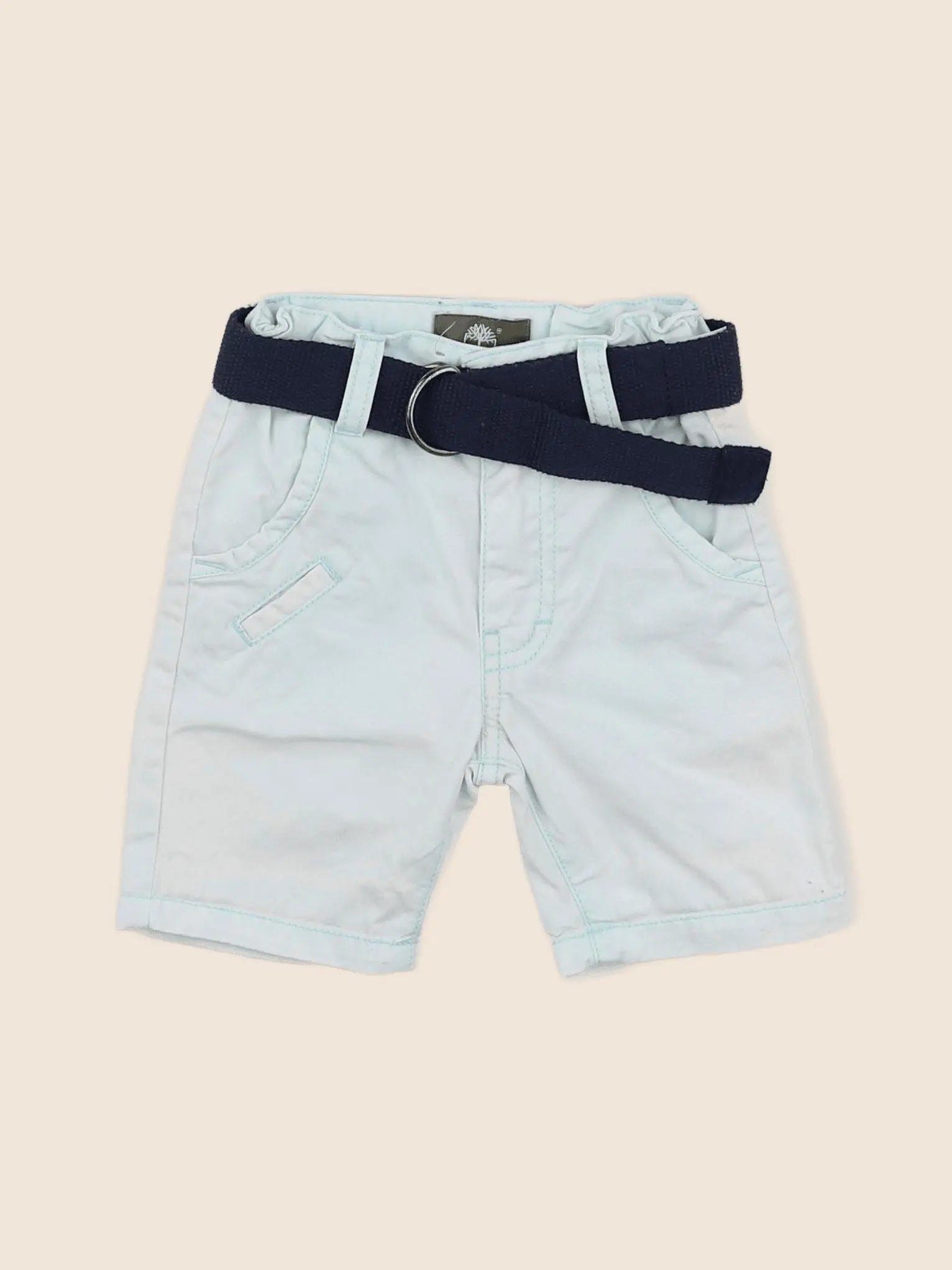 Timberland - short bleu - 6 mois