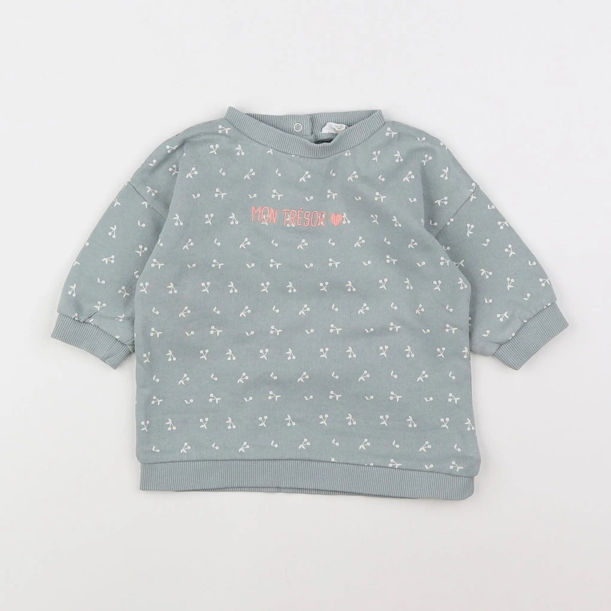 Vertbaudet - robe vert - 6 mois
