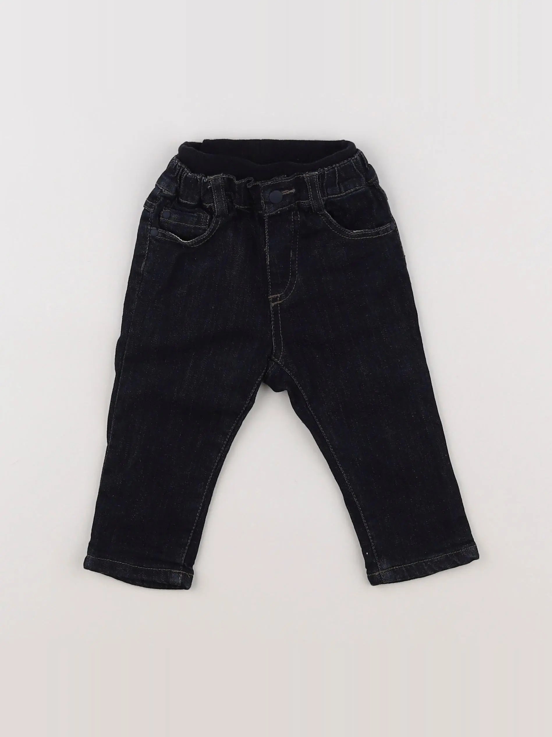 Boutchou - pantalon bleu - 6 mois