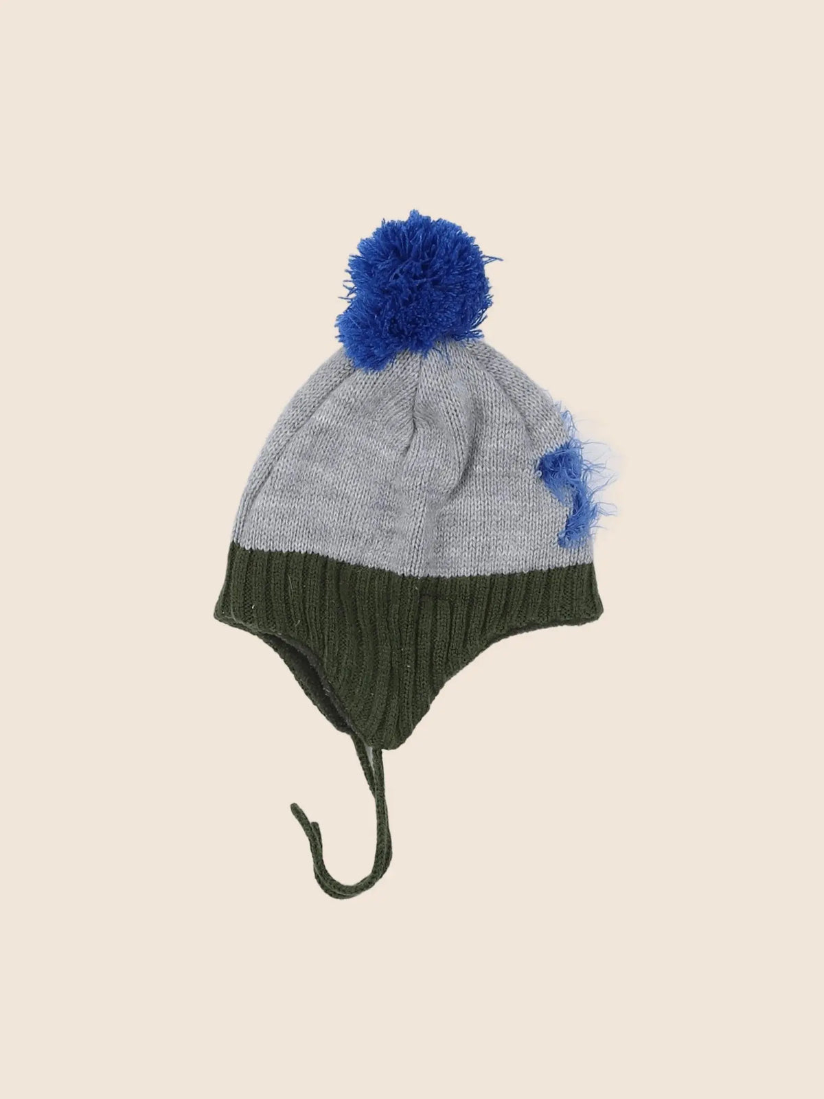 Barts - bonnet gris, vert - 9/12 mois