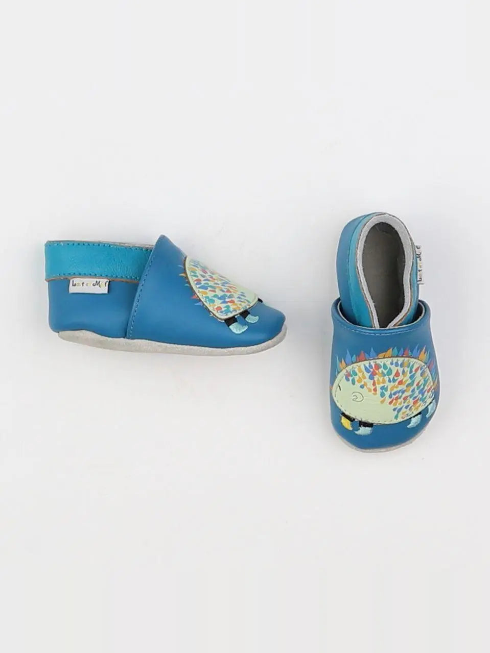 Lait et Miel - chaussons bleu - pointure 17