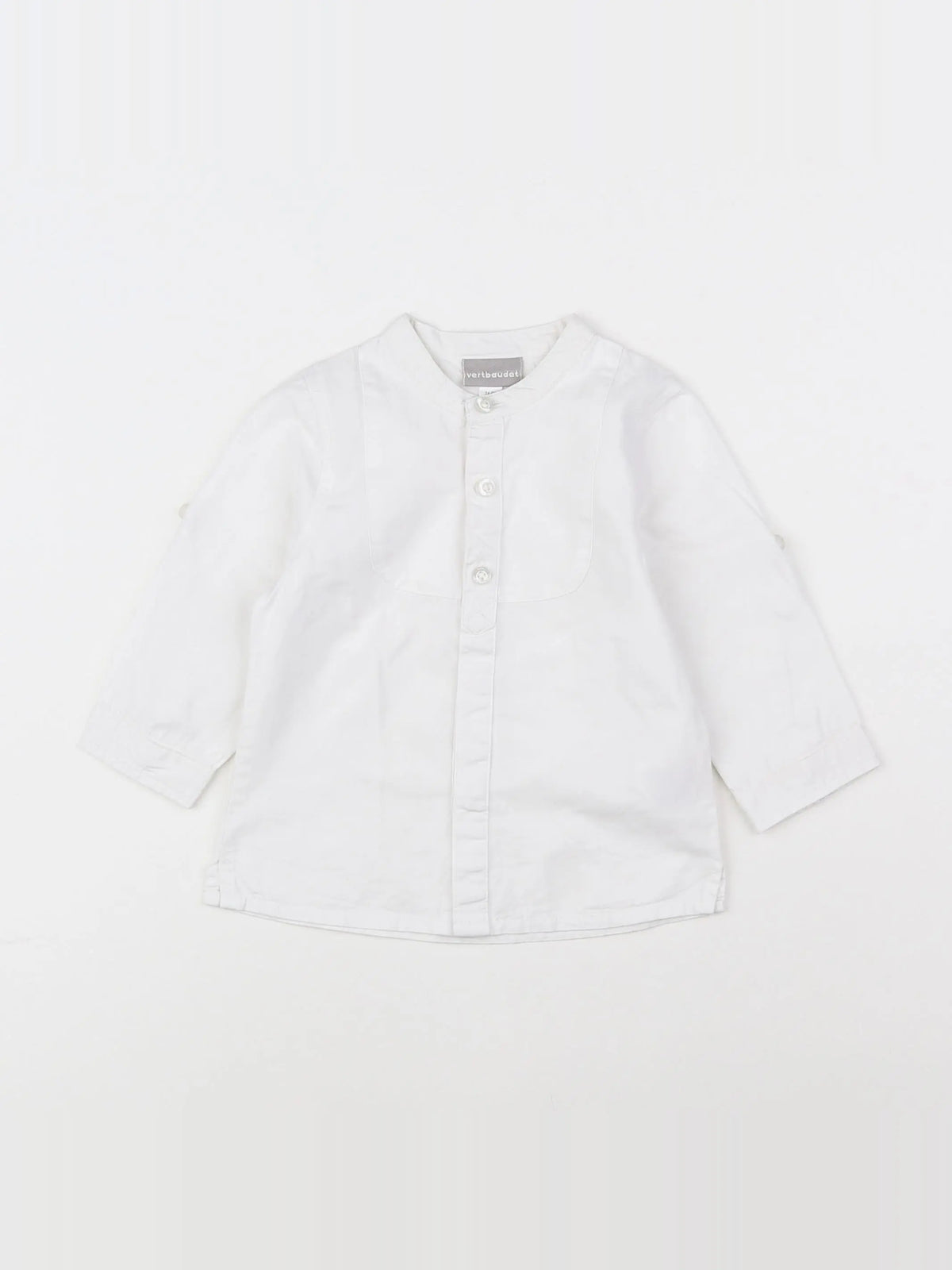 Vertbaudet - chemise blanc - 12 mois