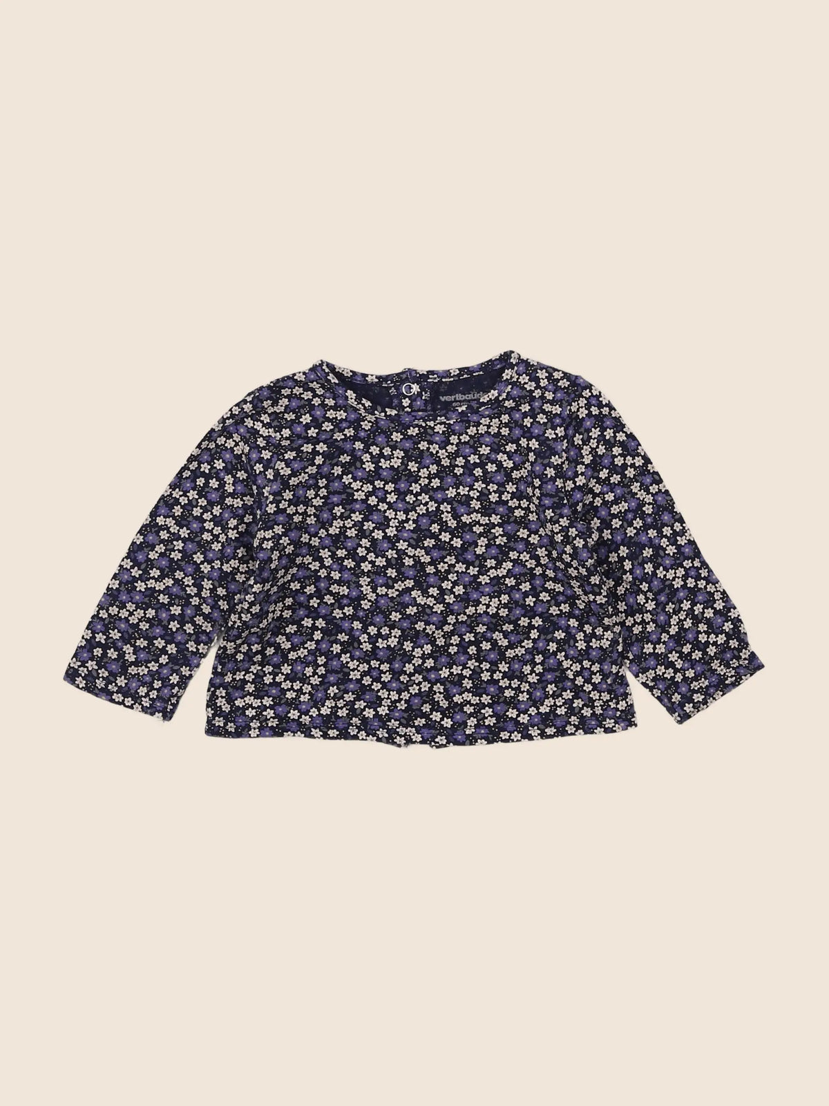 Vertbaudet - tee-shirt multicolore - 3 mois