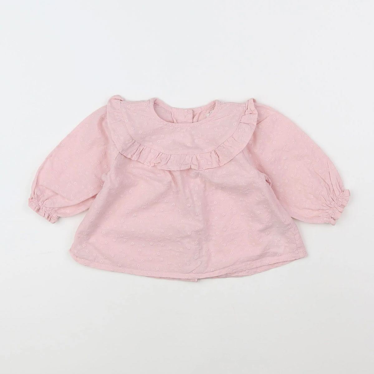 Vertbaudet - blouse rose - 6 mois