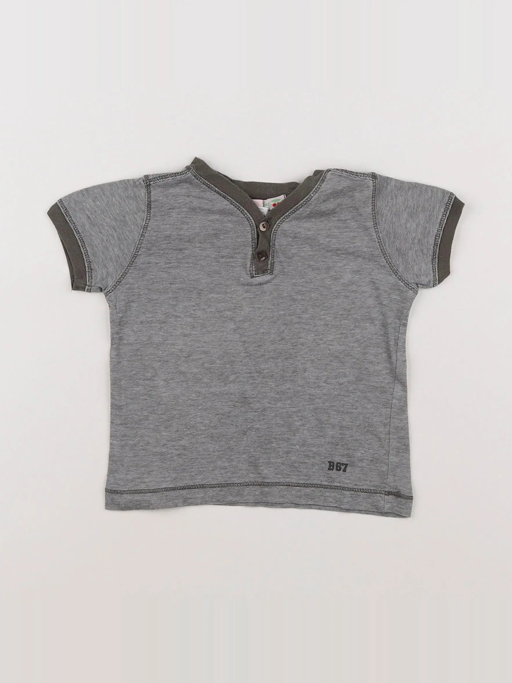 Bonpoint - tee-shirt marron - 12 mois