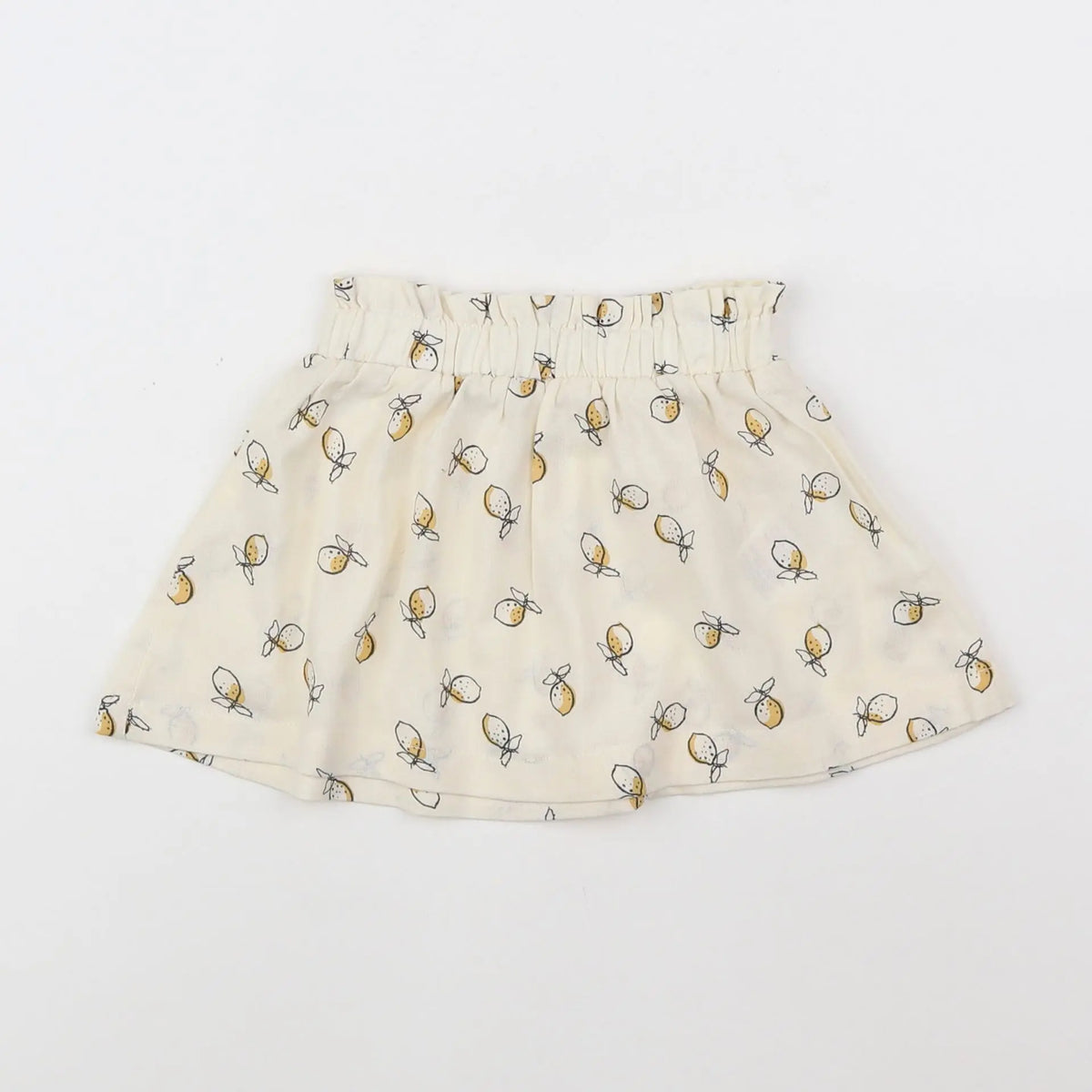 Vertbaudet - jupe beige - 12 mois