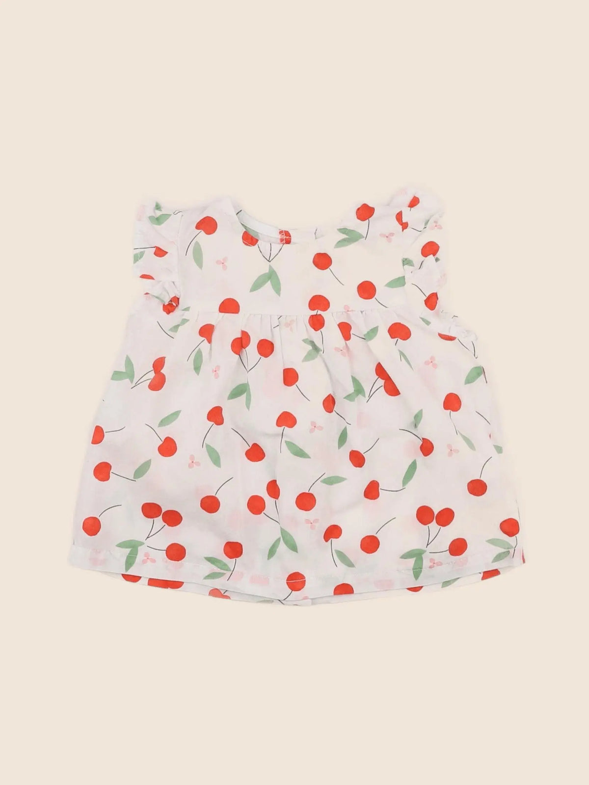 Vertbaudet - blouse rouge - 6 mois