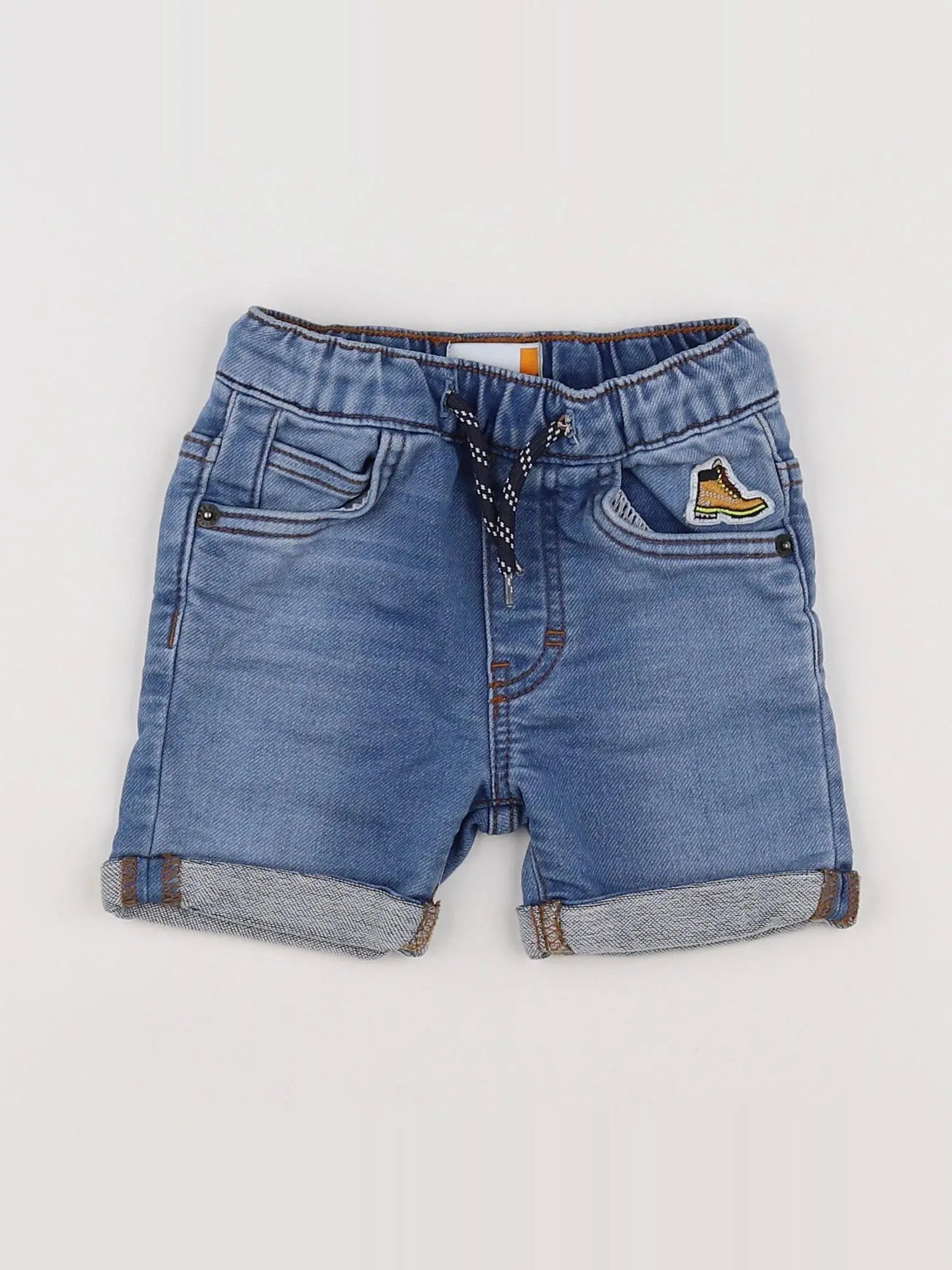 Timberland - short bleu - 12 mois