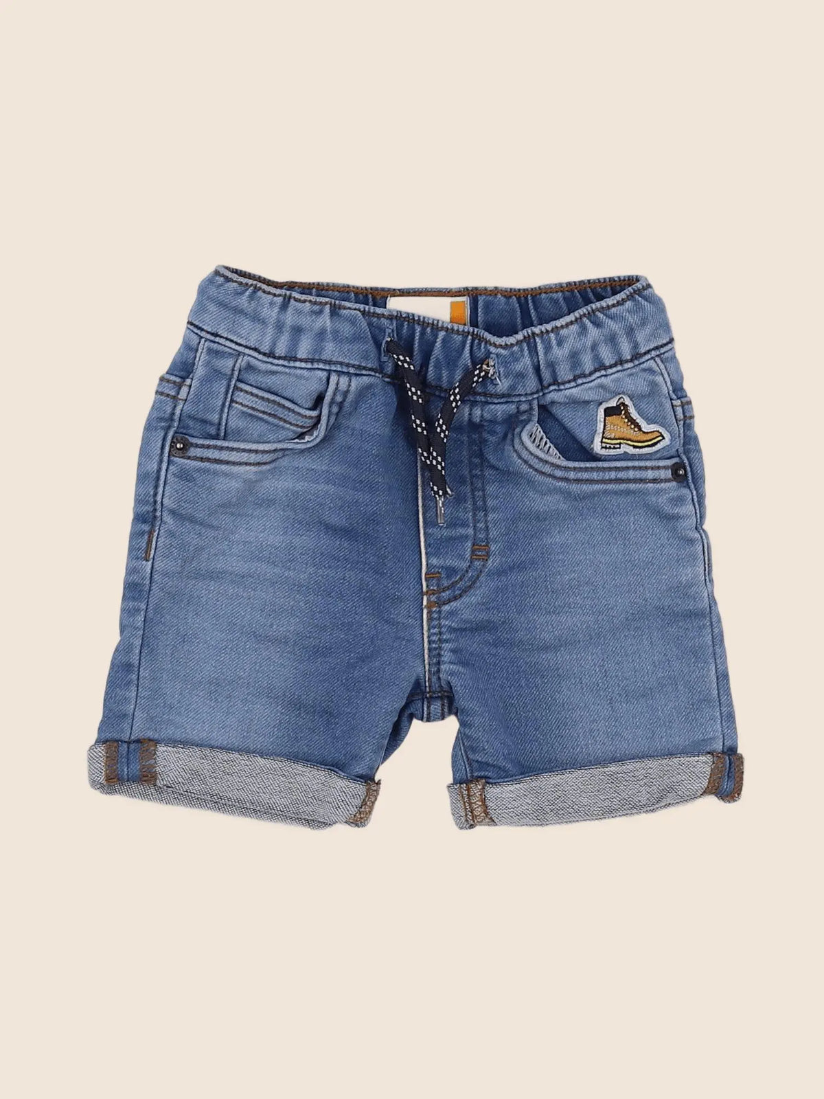 Timberland - short bleu - 12 mois