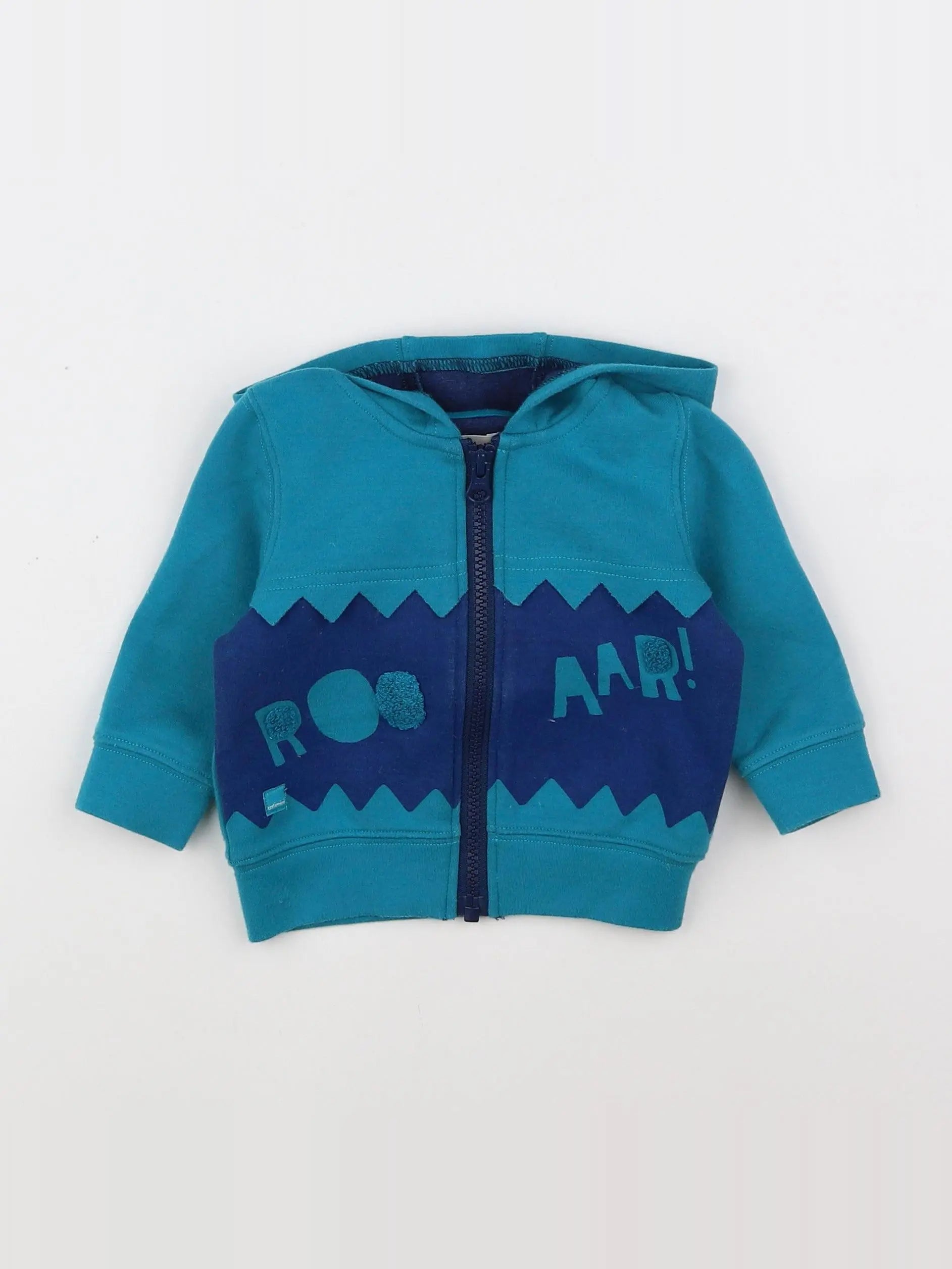 Catimini - sweat bleu - 6 mois
