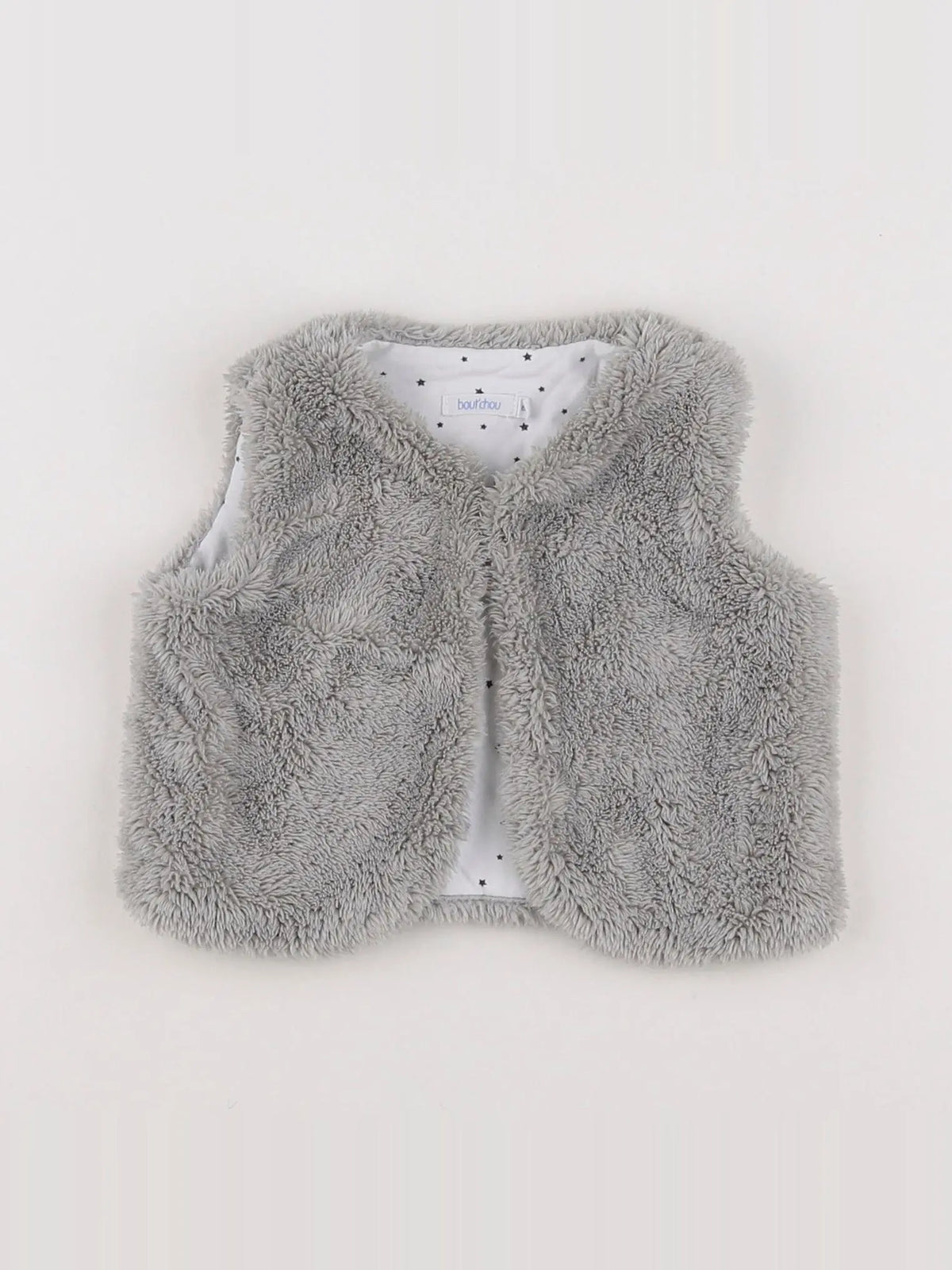 Boutchou - gilet gris - 6 mois