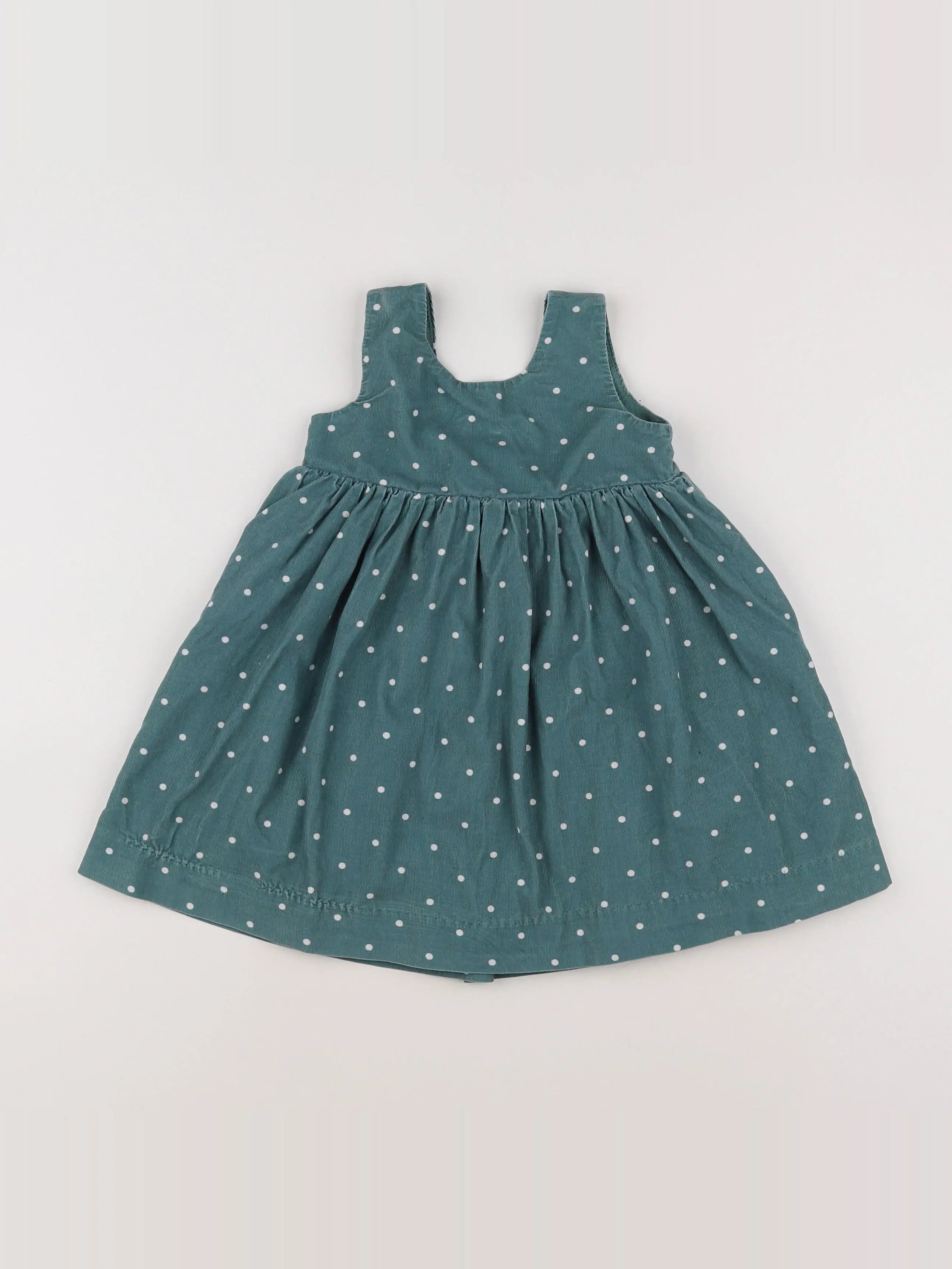 Natalys - robe vert - 12 mois