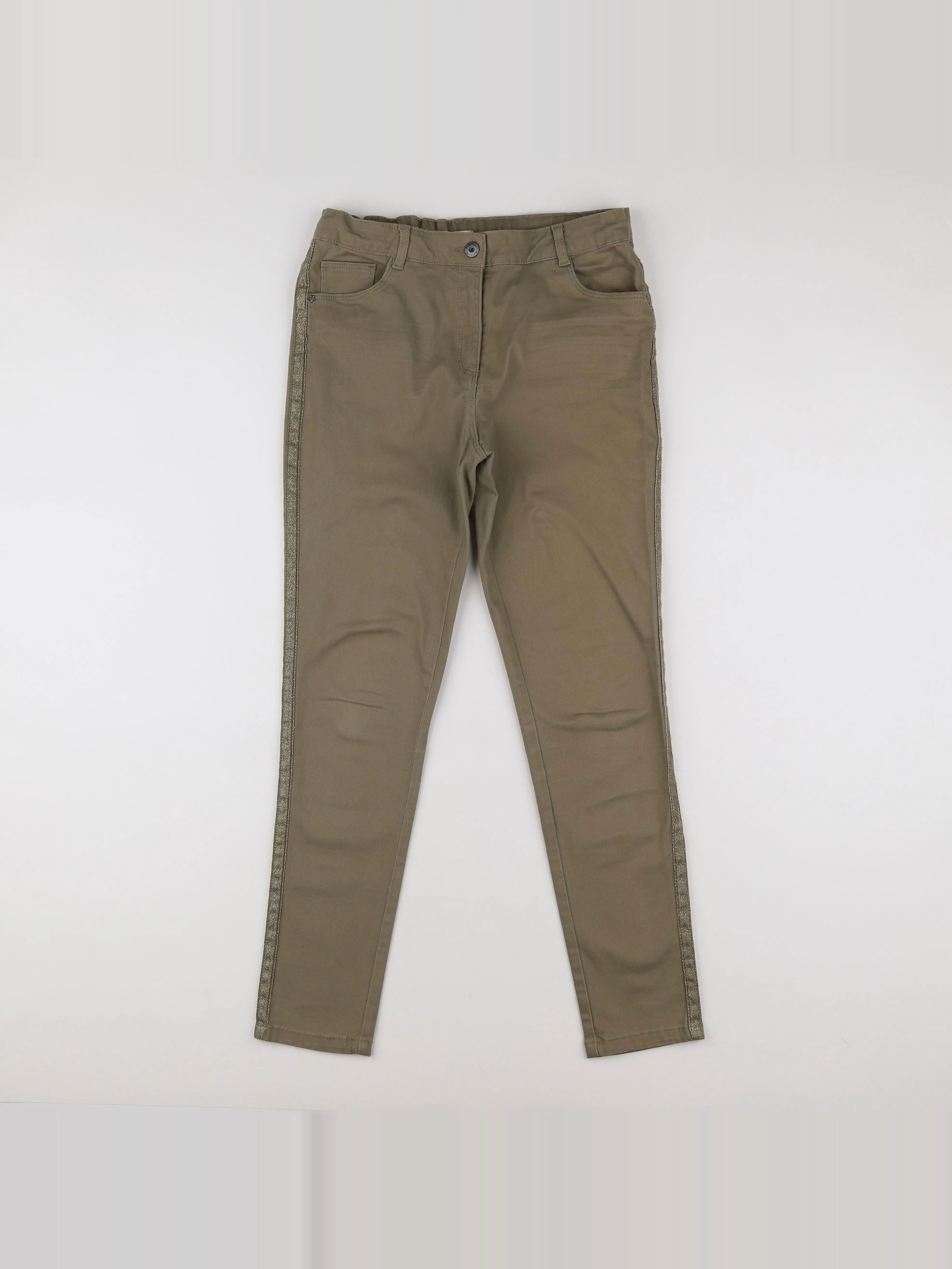 Vertbaudet - pantalon vert - 14 ans