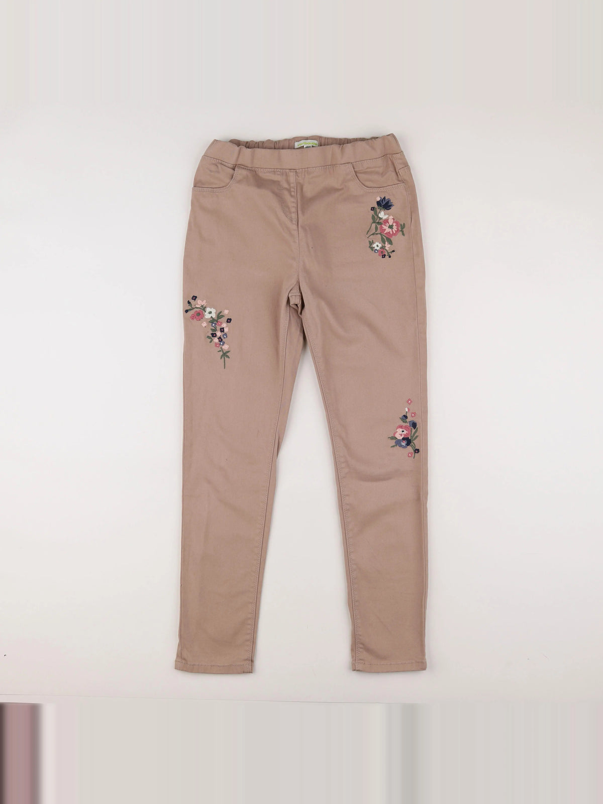 Vertbaudet - jegging beige - 14 ans
