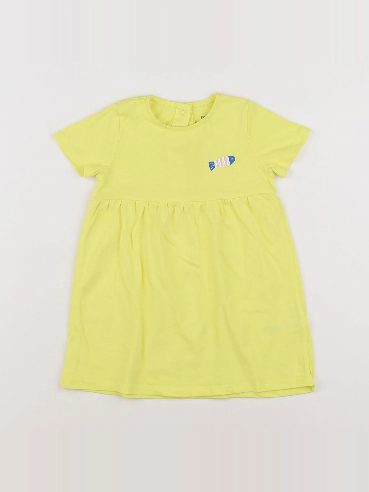 La Redoute - robe jaune - 18 mois