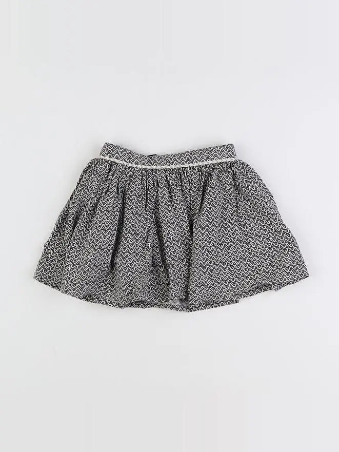 Tape à l'oeil - jupe gris, blanc - 2 ans