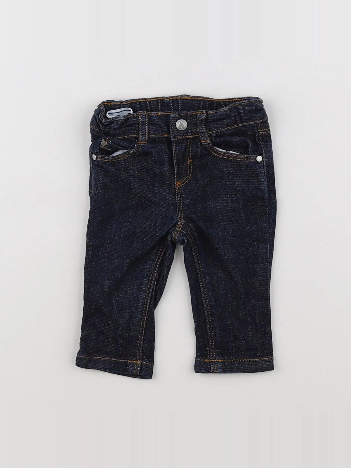 Petit Bateau - jean bleu - 3 mois