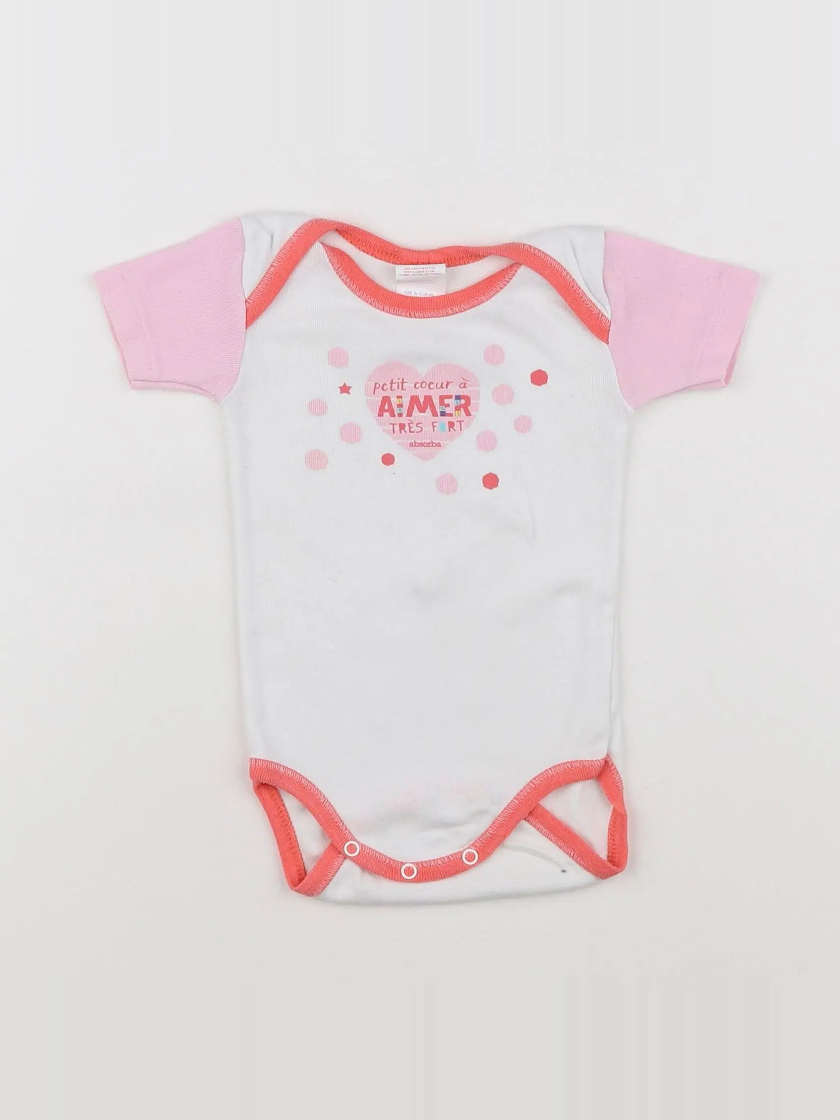 Absorba - body rose - 6 mois