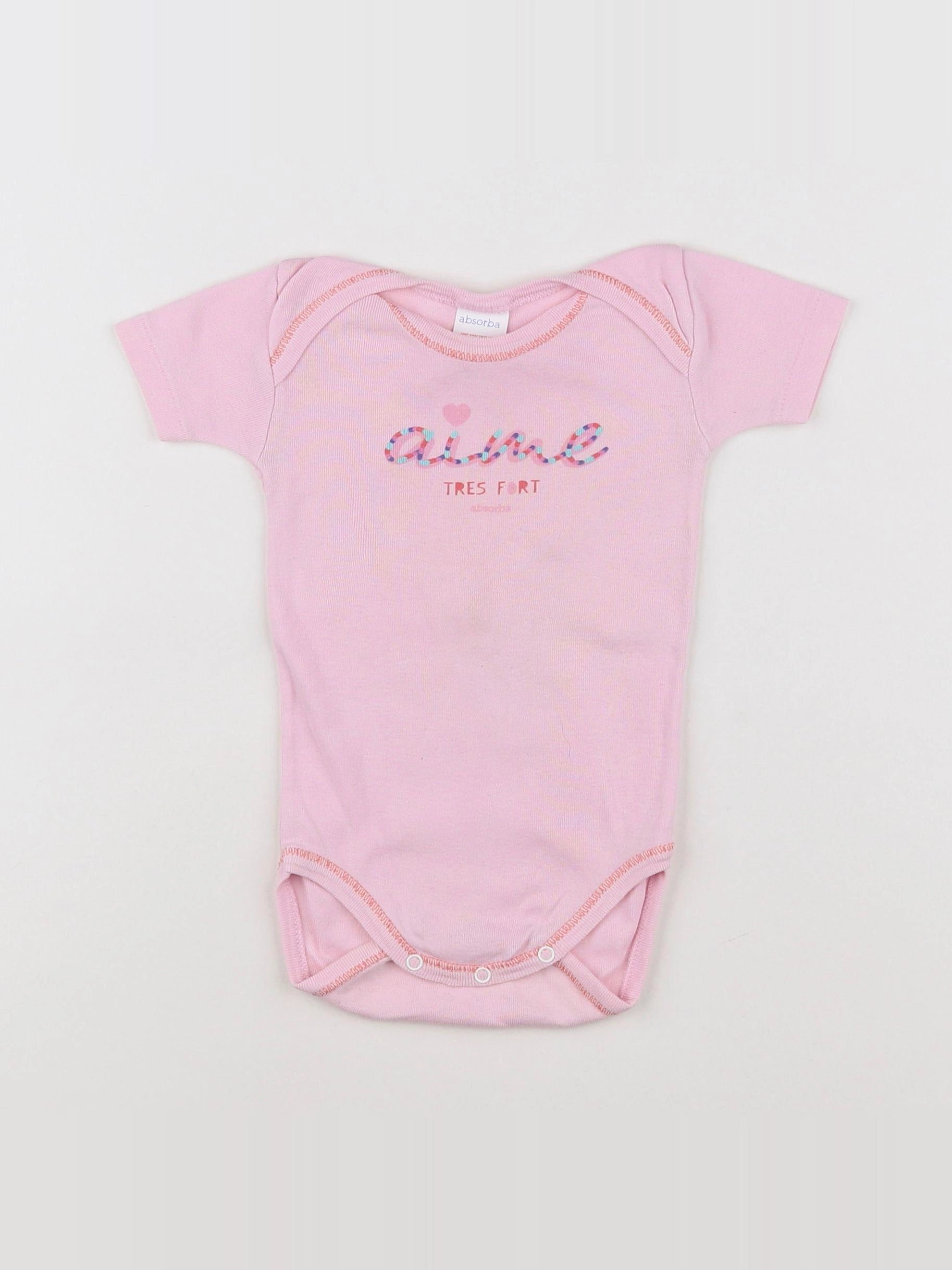 Absorba - body rose - 6 mois