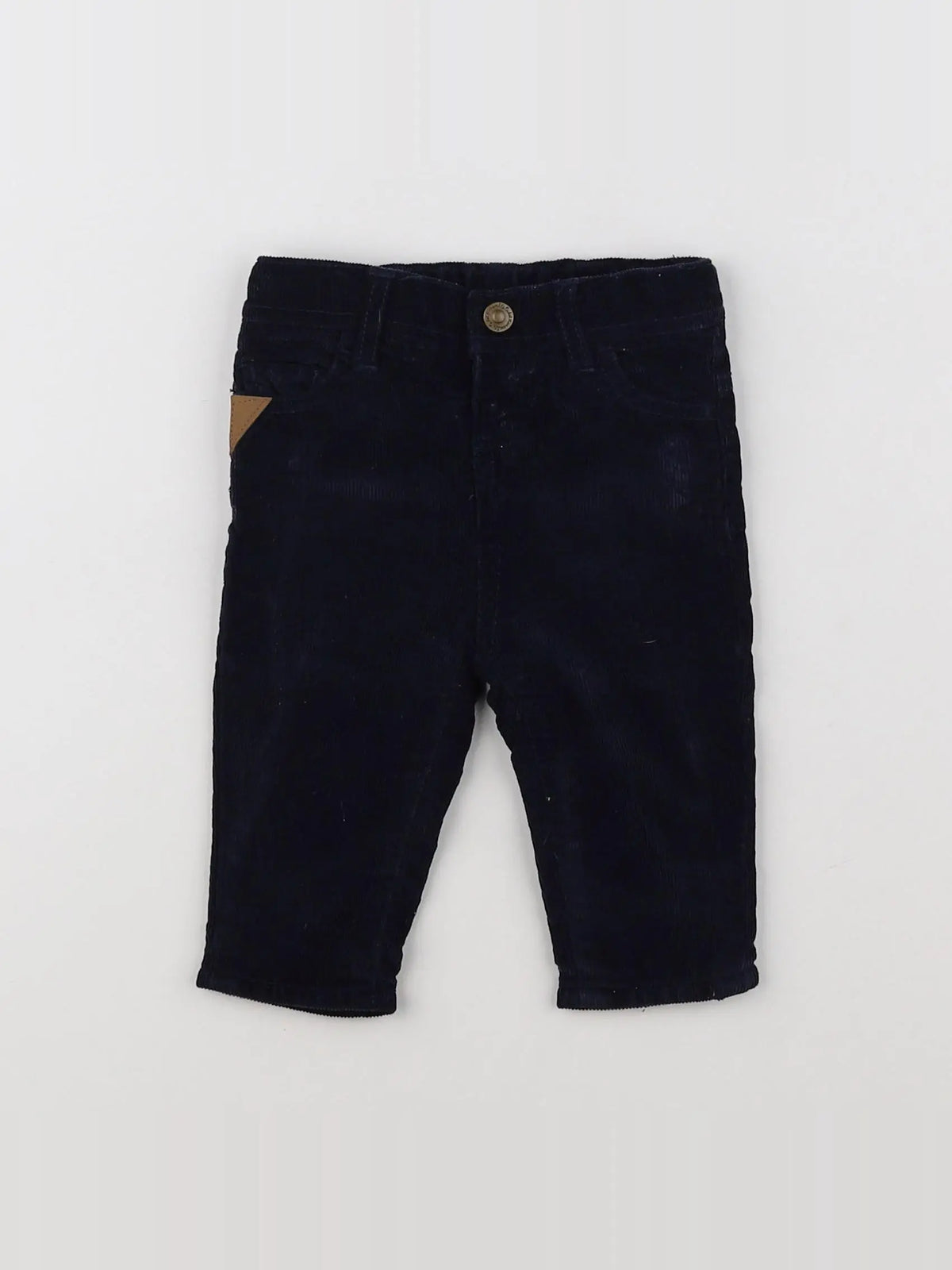 Cadet Rousselle - pantalon doublé bleu - 3 mois