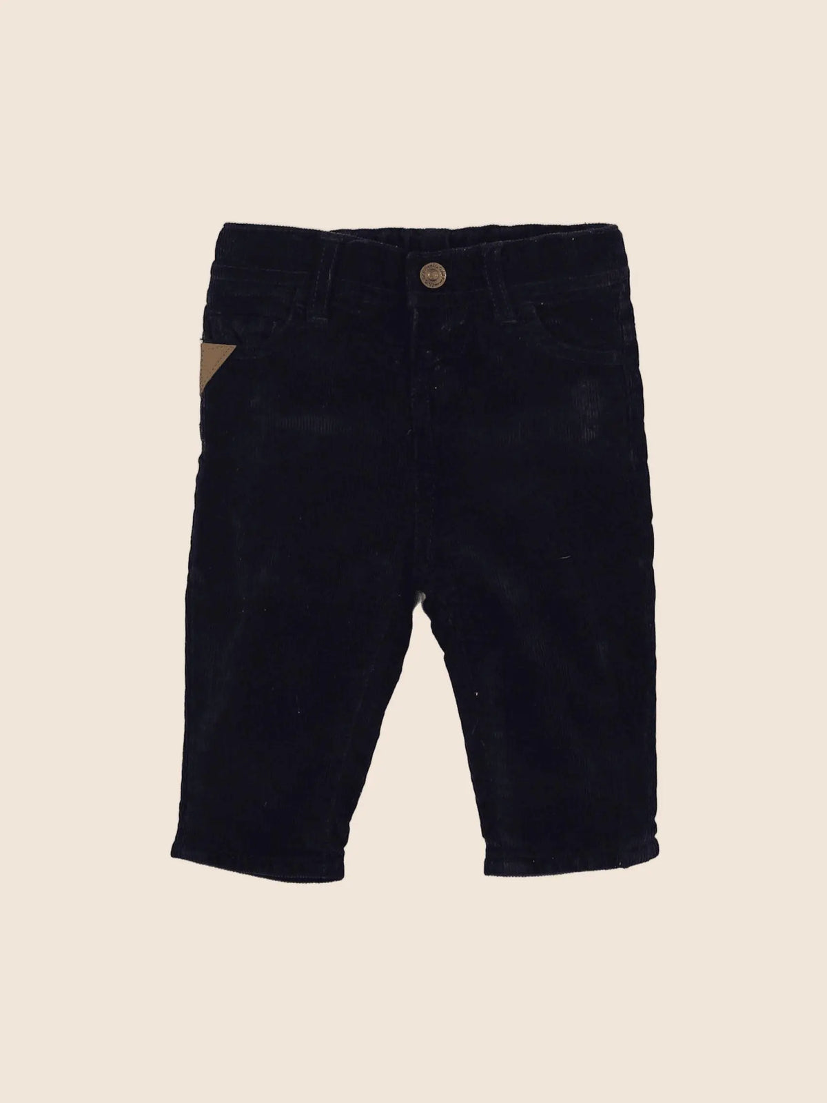 Cadet Rousselle - pantalon doublé bleu - 3 mois