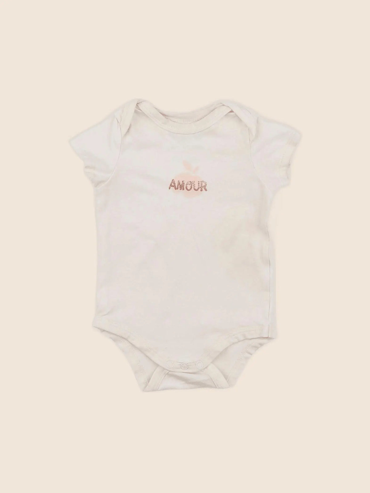 Tape à l'oeil - body beige - 3 mois